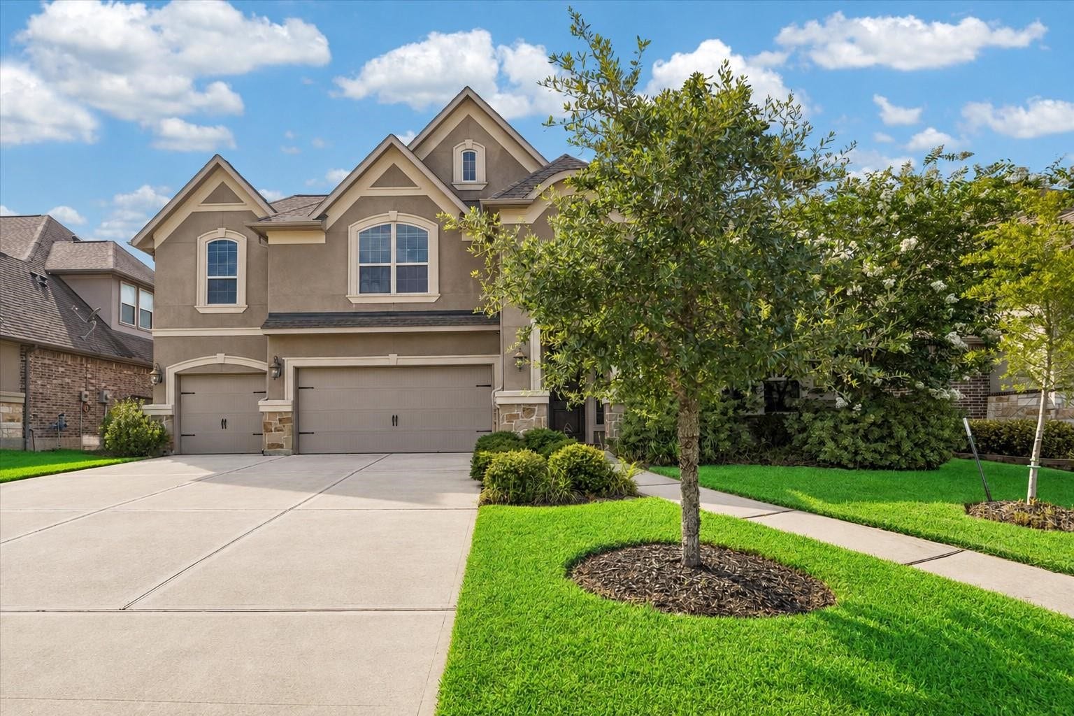 6031 Granite Shadow Lane, Porter, TX 77365 Maturing trees