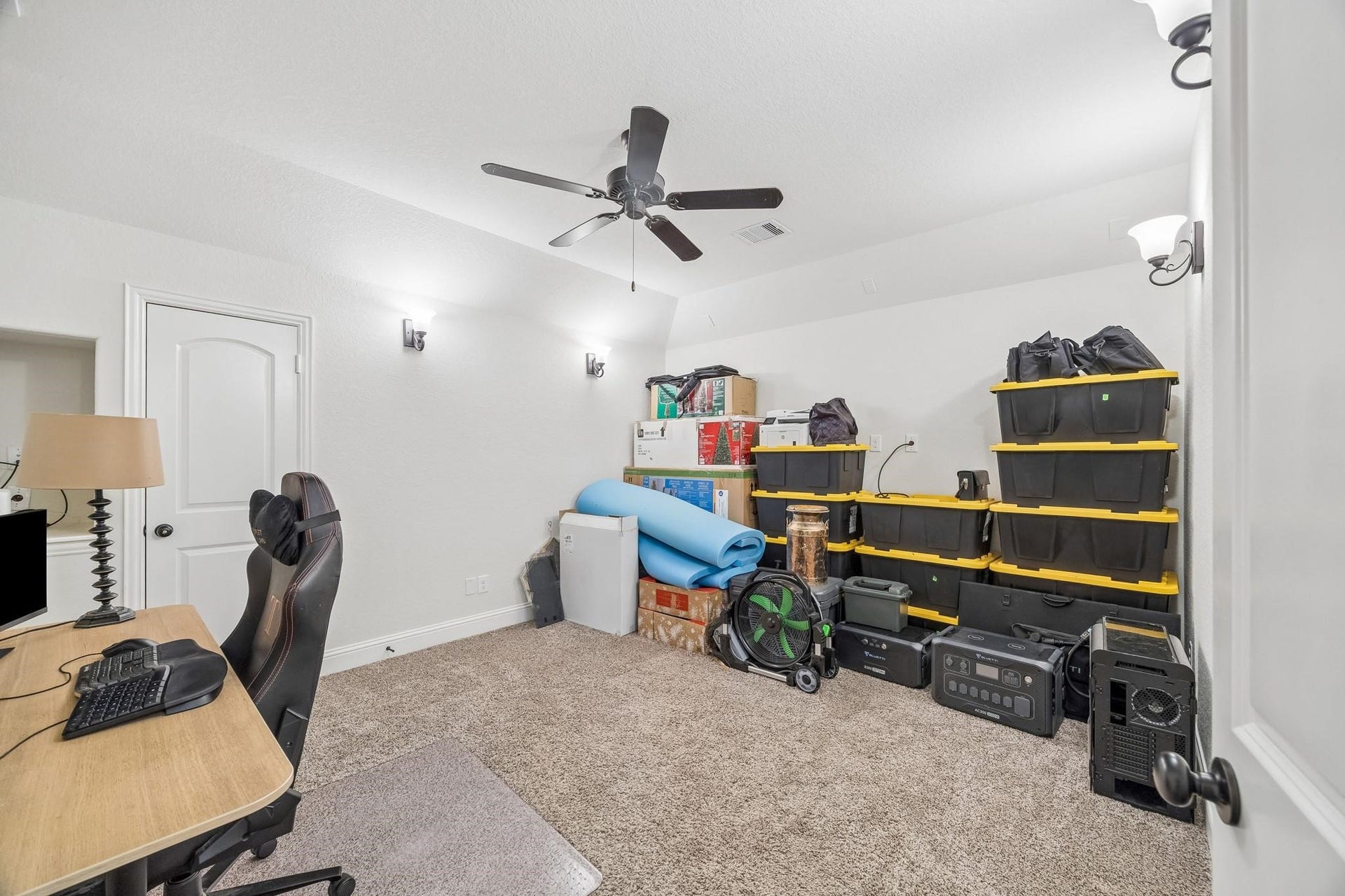6031 Granite Shadow Lane, Porter, TX 77365 Media room perfect flex space or entertaining.