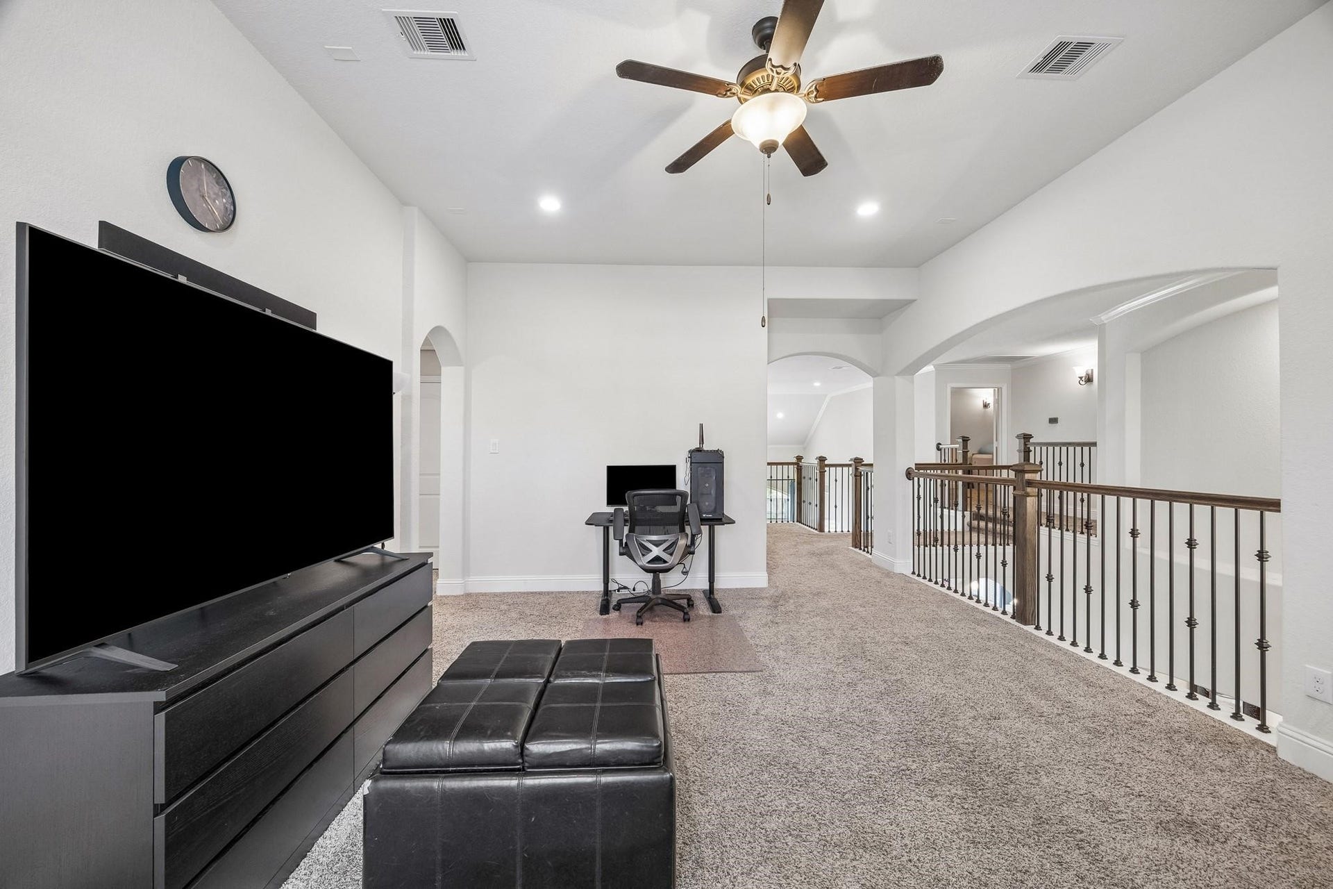 6031 Granite Shadow Lane, Porter, TX 77365 Perfectly situated game room to 2nd bedrooms upstairs.
