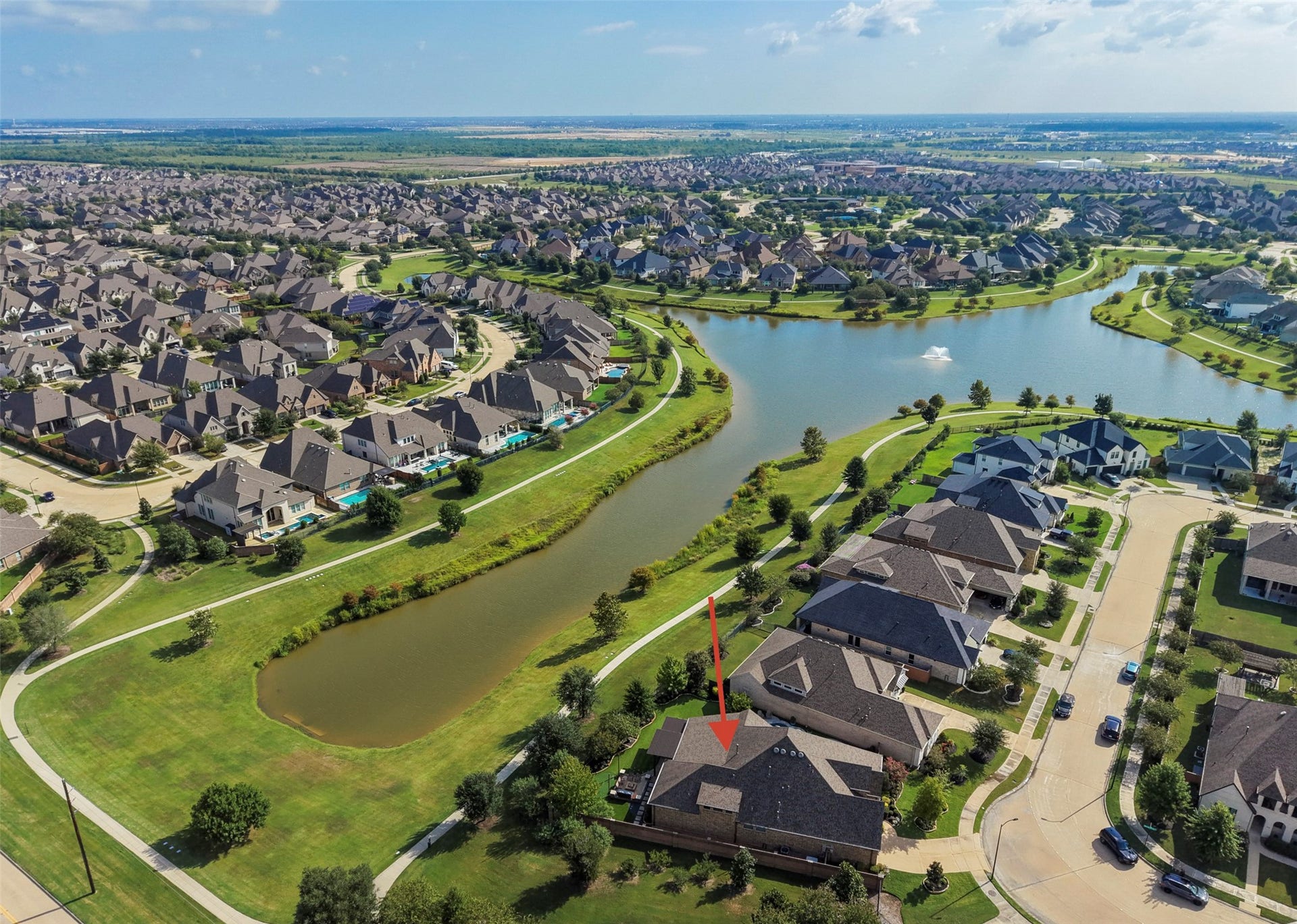23926 Arcola Glen Lane, Katy, TX 77493 The best location in the neighborhood!