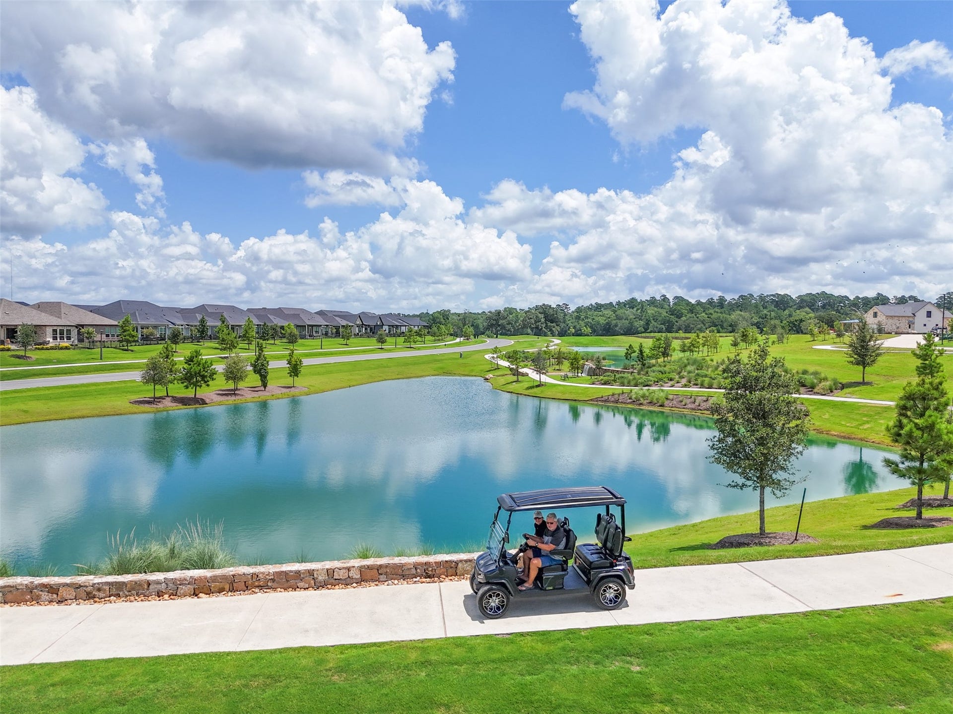10135 Lehman Drive, Willis, TX 77318 Sweeping views throughout Chambers Creek