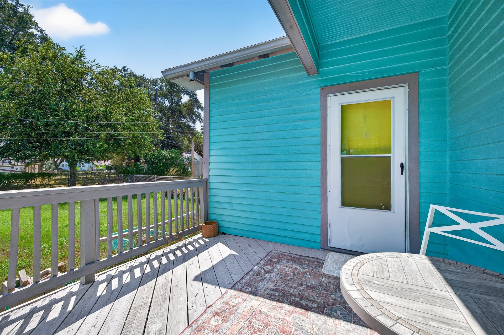 4807 Avenue P 1/2, Galveston, TX 77551 BACK PORCH IS COVERED