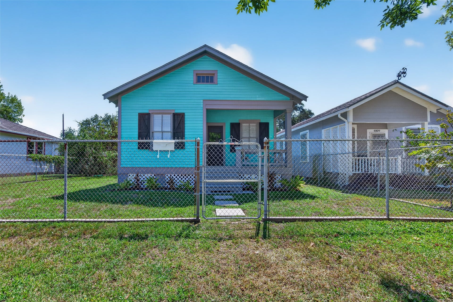4807 Avenue P 1/2, Galveston, TX 77551 OFF STREET PARKING BEHIND GATE TO LEFT
