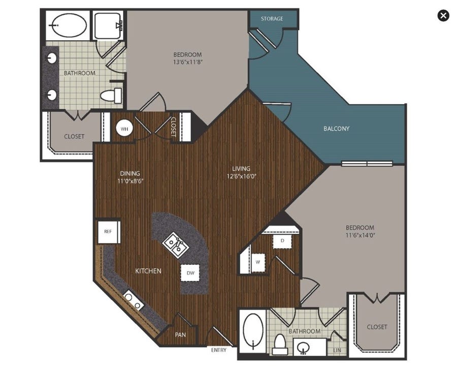 Property photo for 5455 Richmond Avenue, #1100, Houston, TX