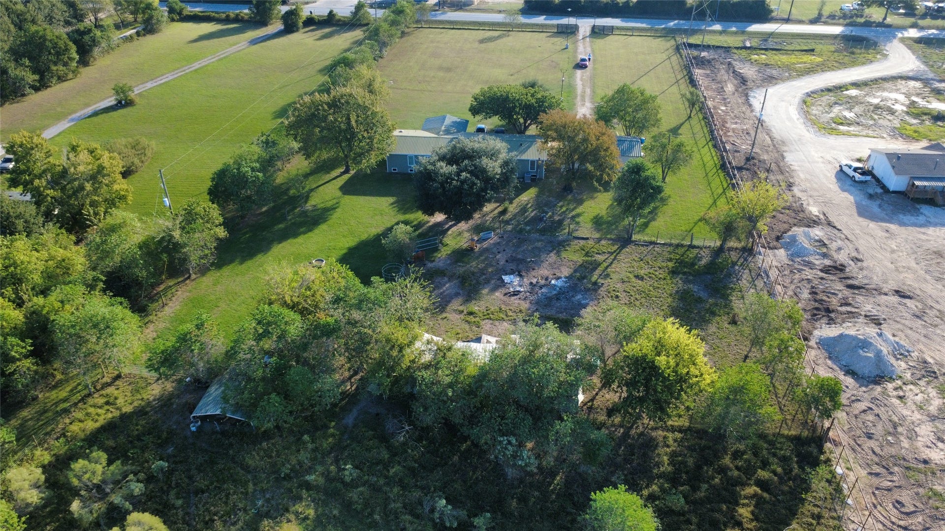 17343 Premium Drive, Hockley, TX 77447 aerial view towards the back of the property