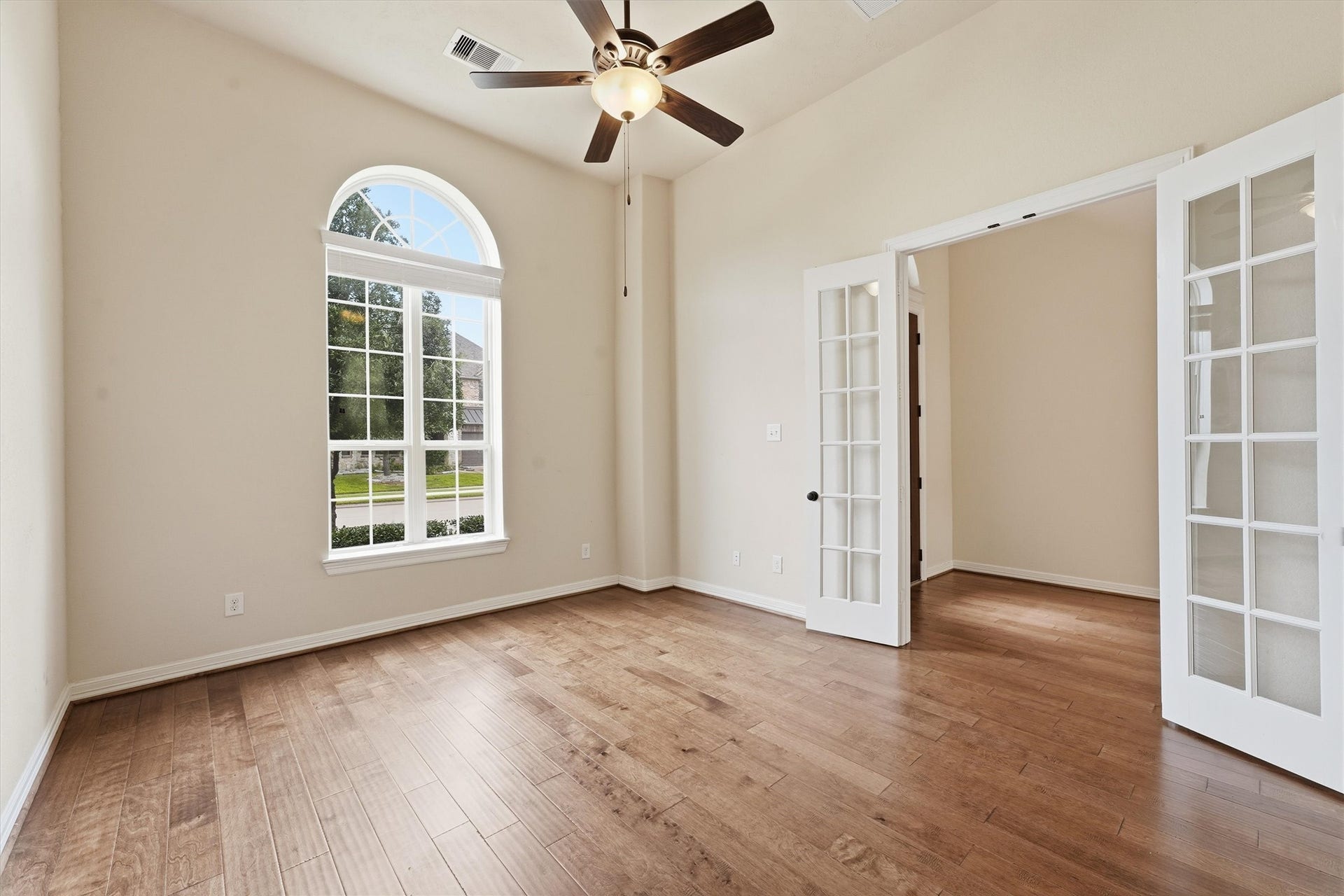 13920 N Lake Branch Lane, Houston, TX 77044 Just right of the foyer is the home office with french doors