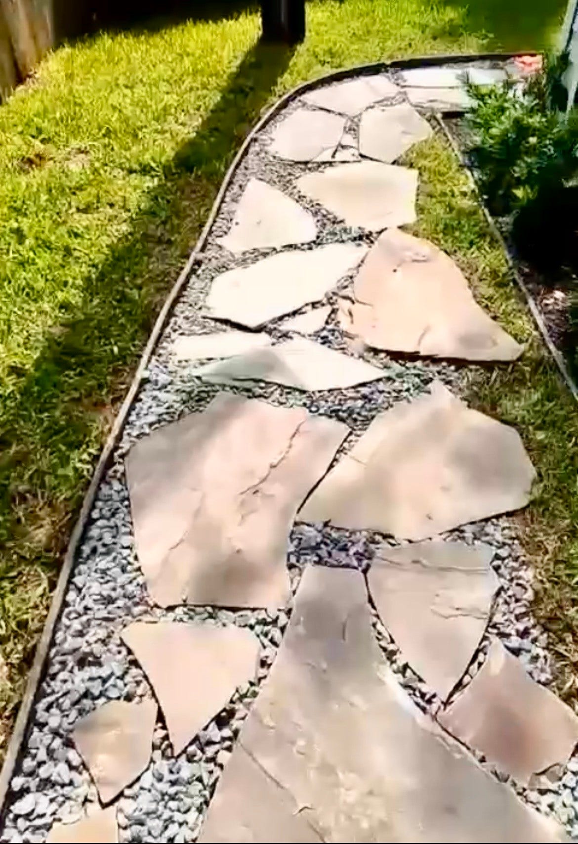 4218 Glebe Rd Road, Houston, TX 77018 Backyard - new paver walkway