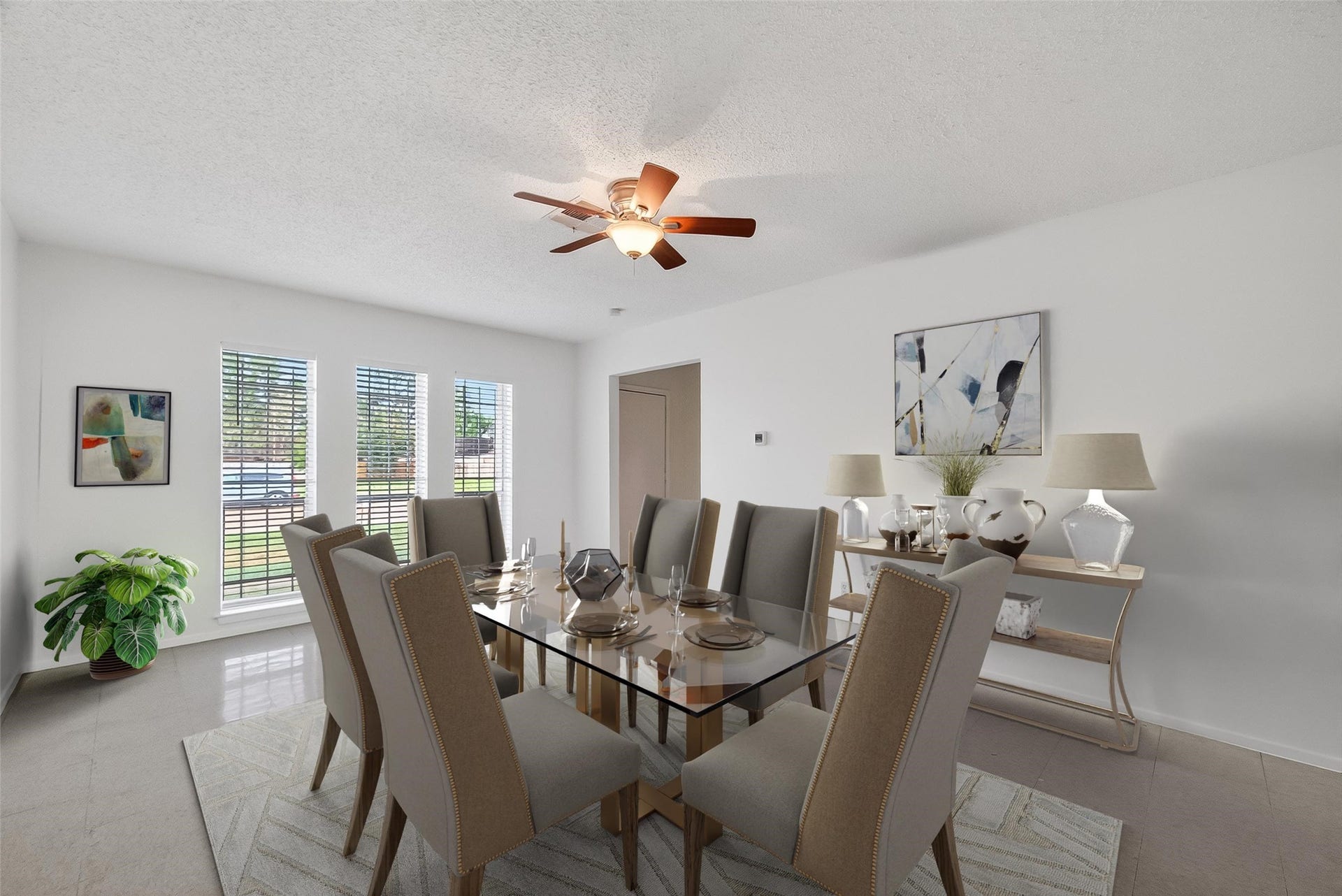 15022 Chipman Lane, Houston, TX 77060 Formal Dining (Virtually staged)