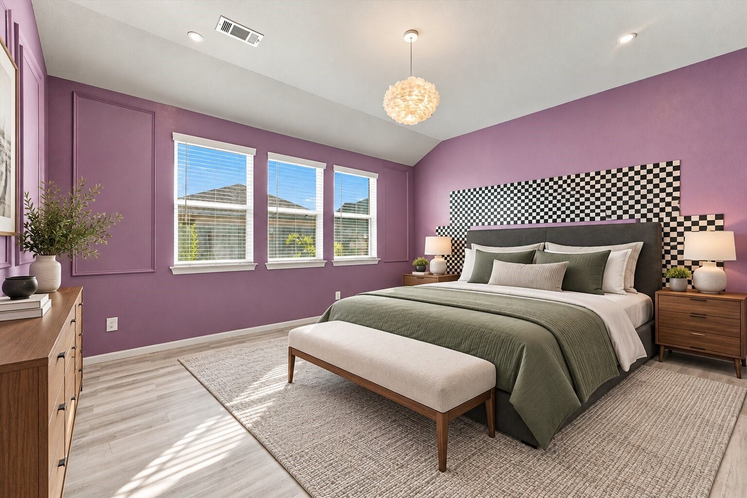 Virtual Staging Primary Bedroom