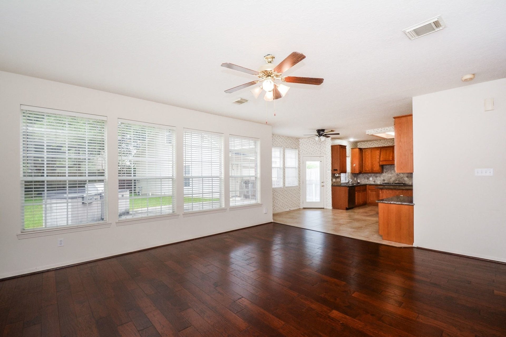 17122 Highland Canyon Drive, Houston, TX 77095 Lovely wall of windows that overlook the gorgeous backyard space