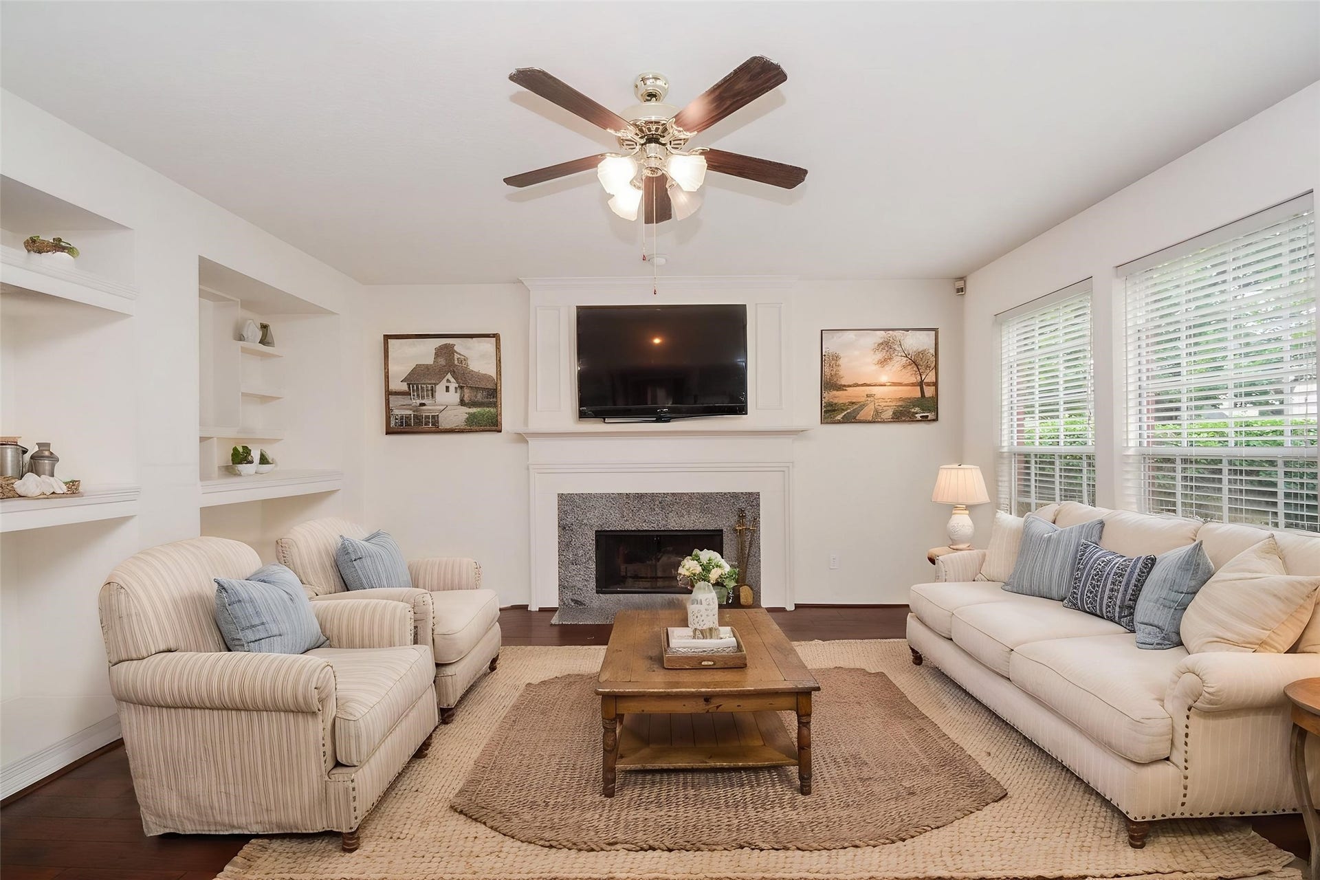 17122 Highland Canyon Drive, Houston, TX 77095 Virtually staged den