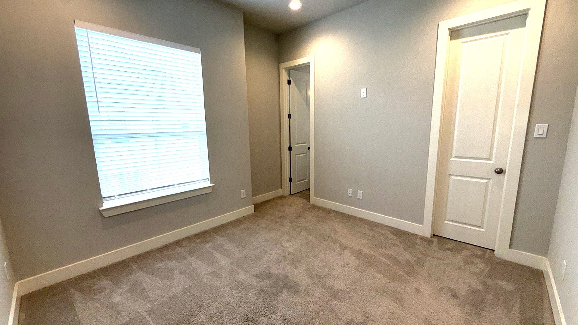 The Secondary bedroom on the 3rd floor has its own private bath.