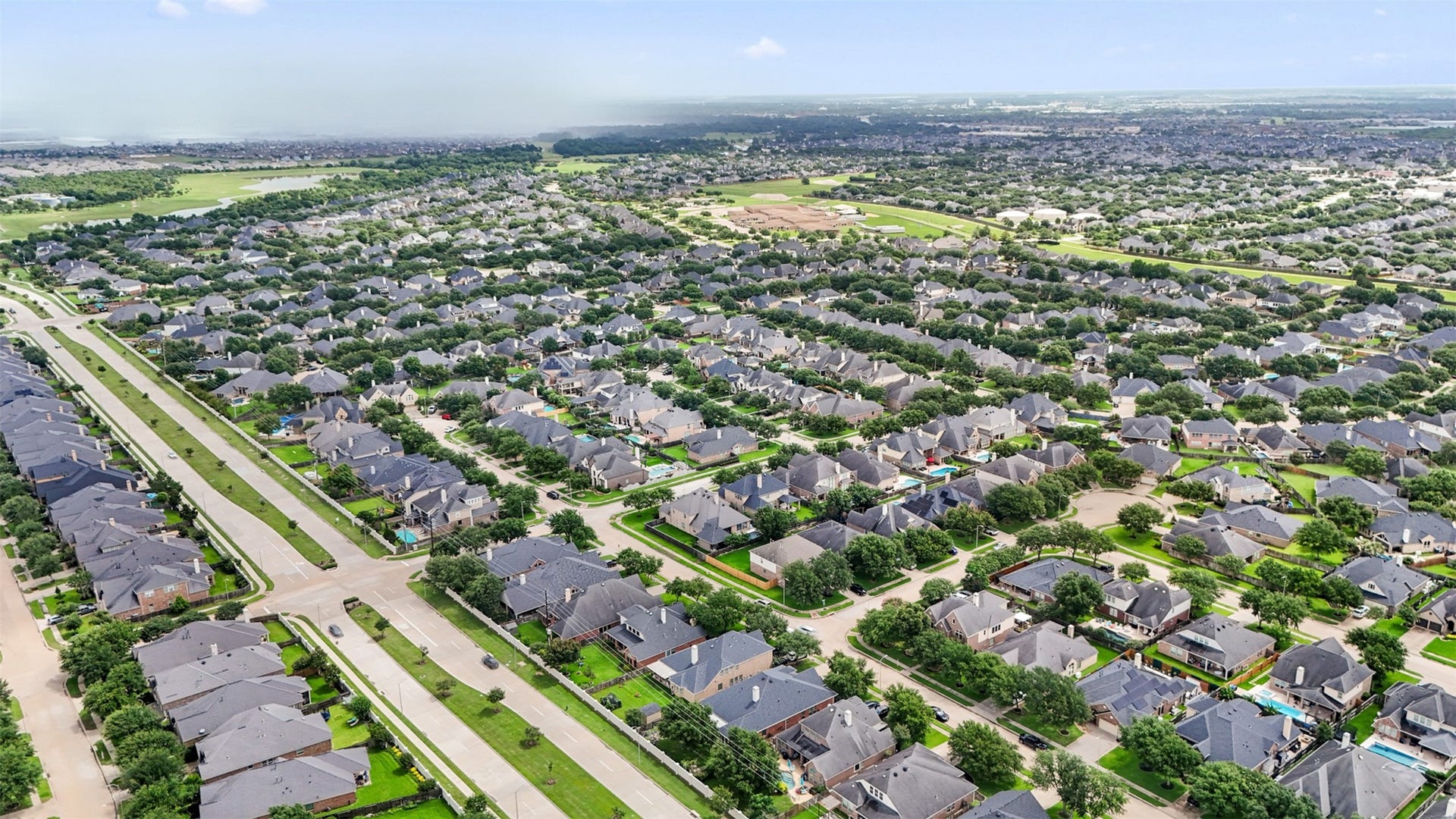 2902 Red Maple Drive, Katy, TX 77494 The neighborhood offers a welcoming environment with beautifully maintained common areas, convenient access points, and an established setting enhanced by mature landscaping throughout the community.