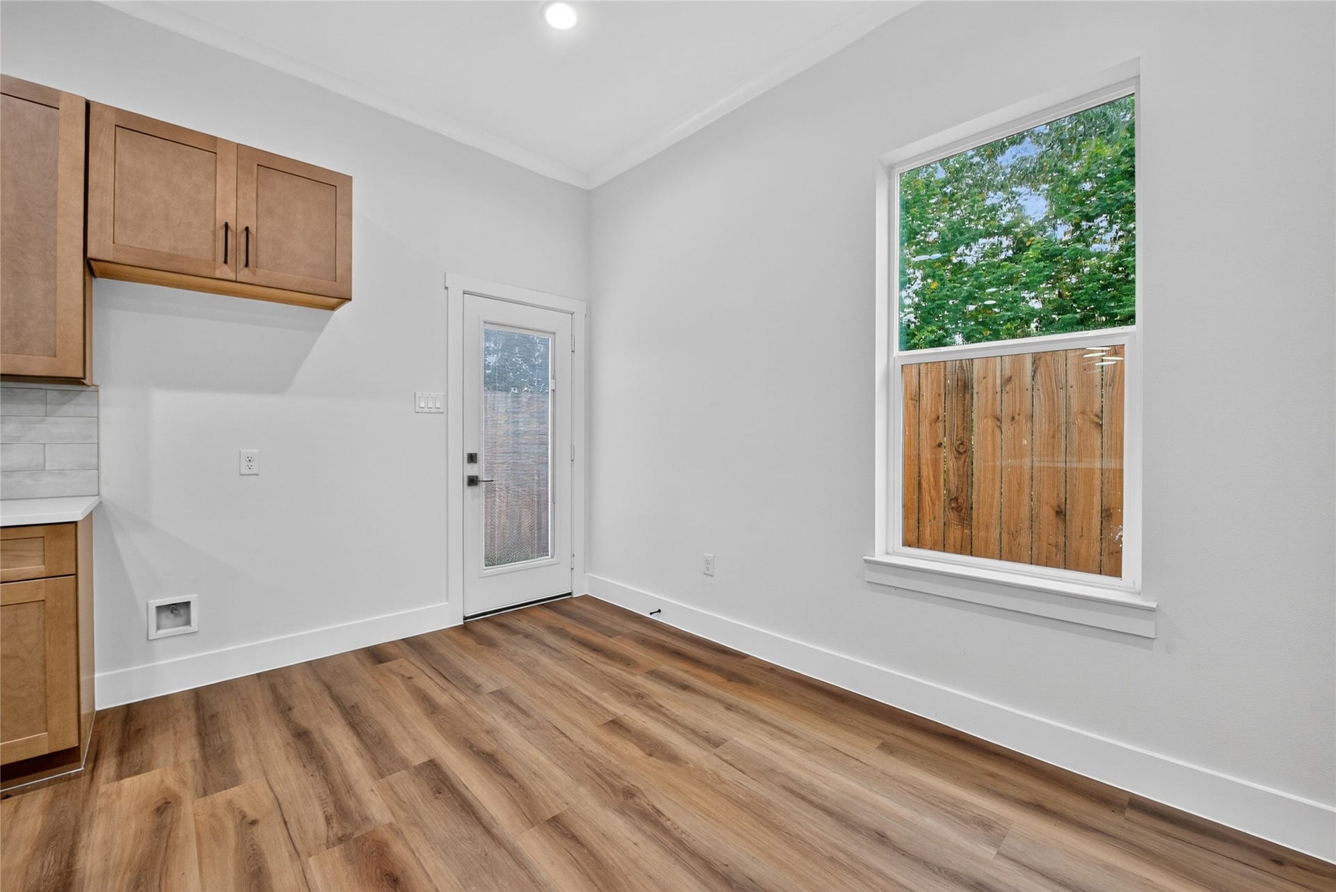 3537 Amos Street, Houston, TX 77021 A bright, inviting dining space just off the kitchen, with direct access to the private backyardideal for everyday meals and entertaining.