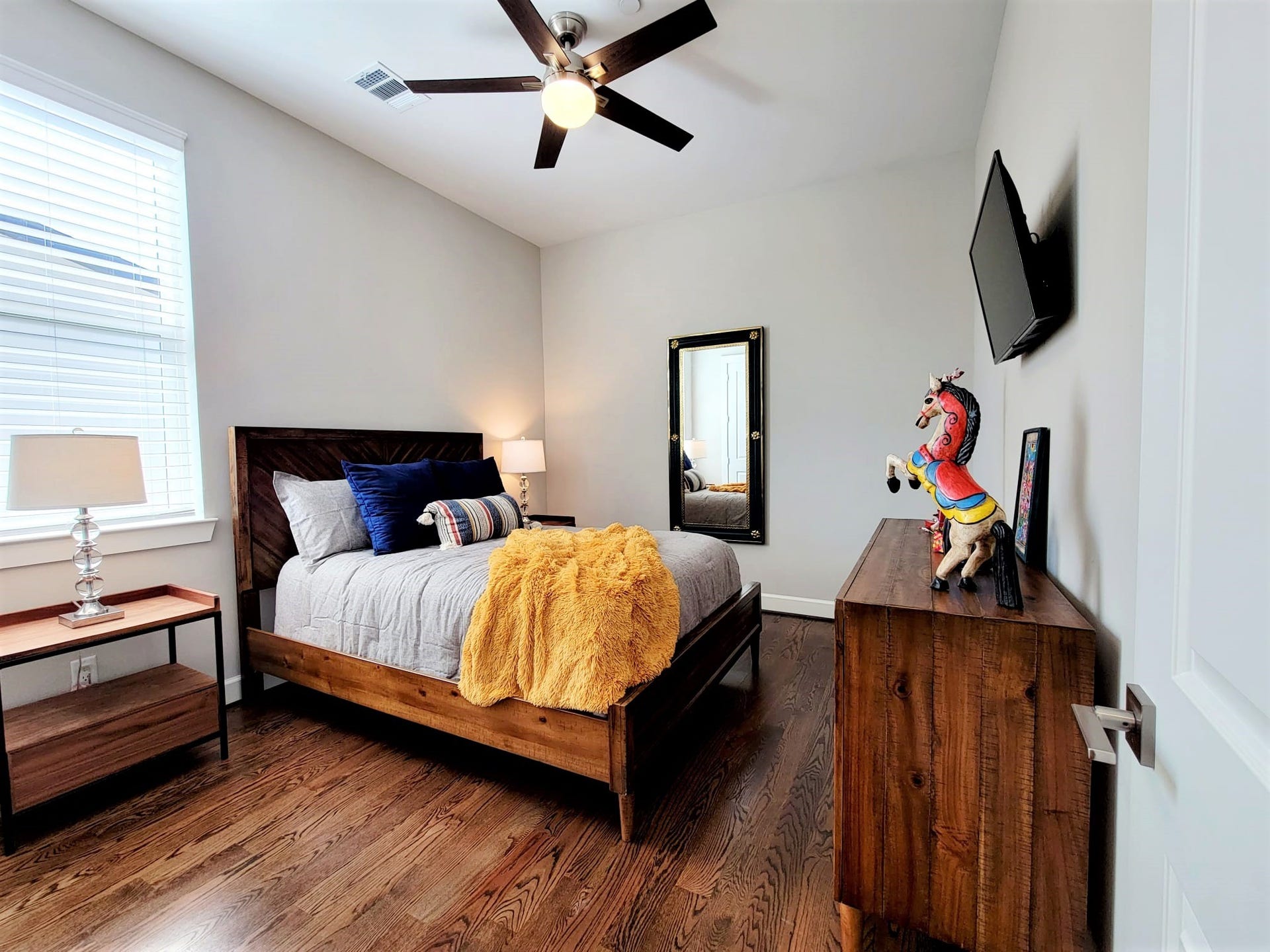 Nice, Spacious Bedroom 4 with a walk in closet.