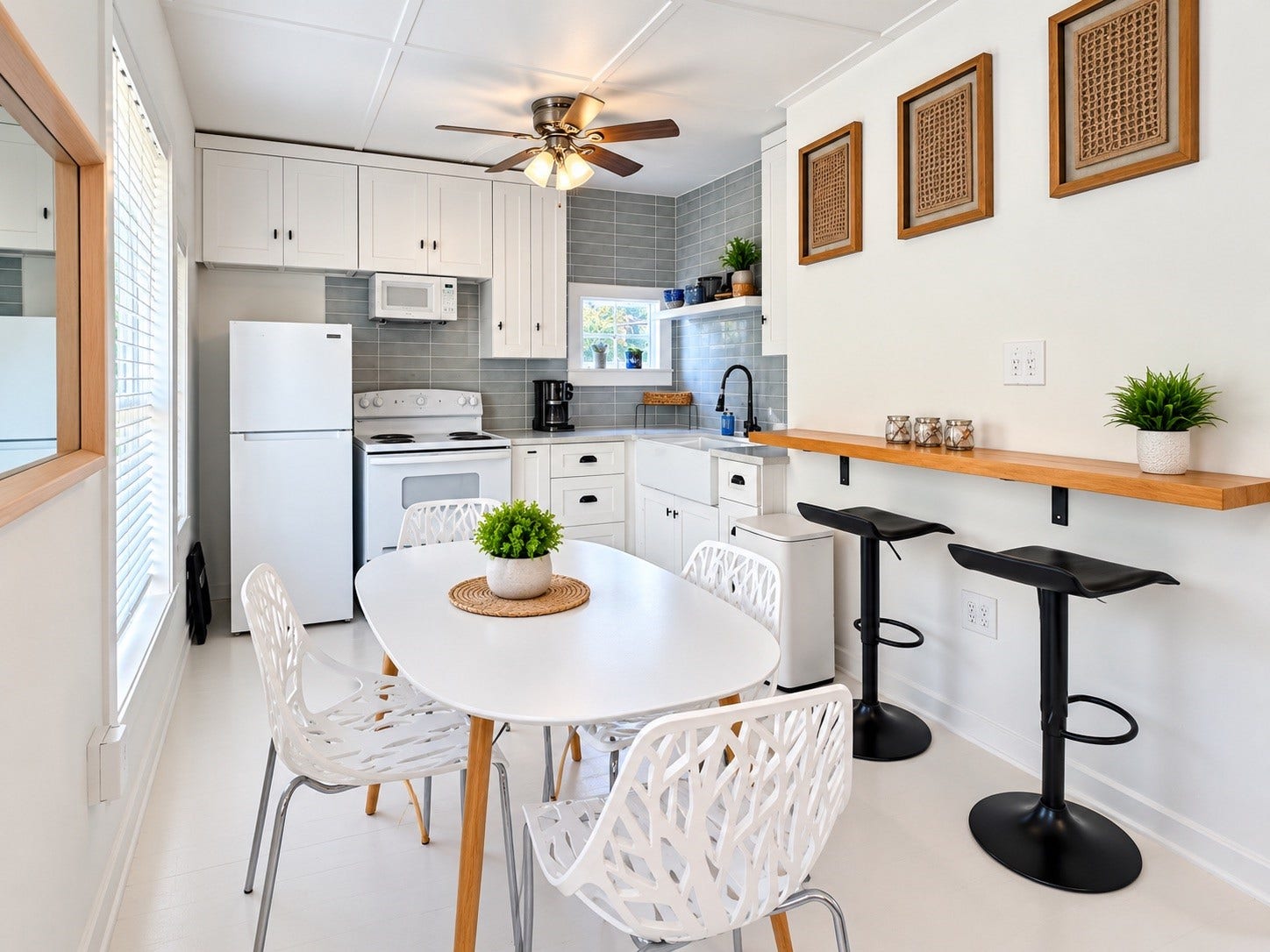 3402 Avenue Q 1/2, Galveston, TX 77550 custom tile and Quartz countertops