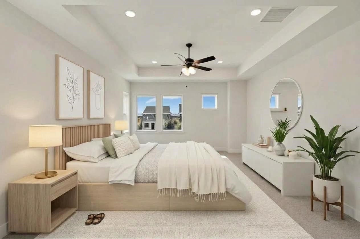 Virtually staged to give you the visual you need to see furniture placement and how the home can live.