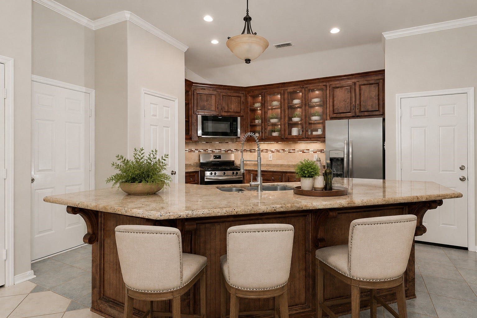 34 Cypress Bayou Court, The Woodlands, TX 77382 Virtually staged