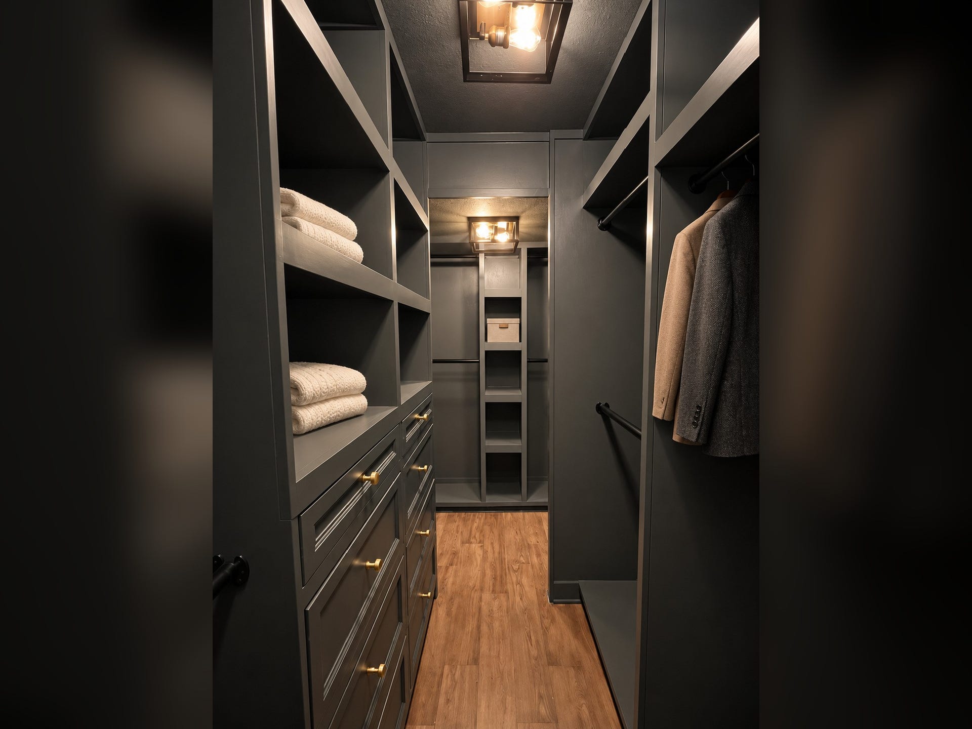 Other end of the closet.