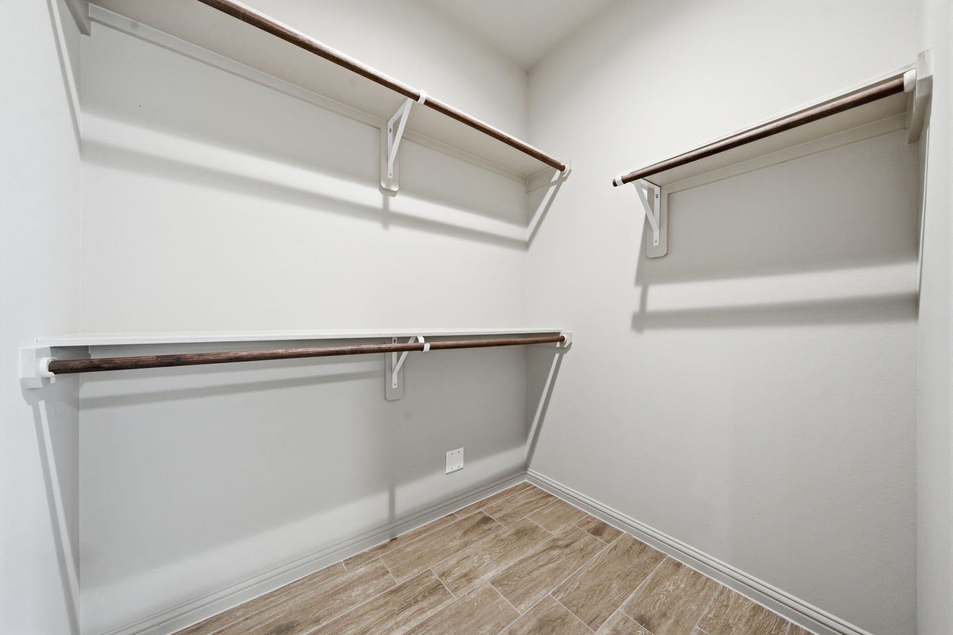 Walk In closet in primary bedroom