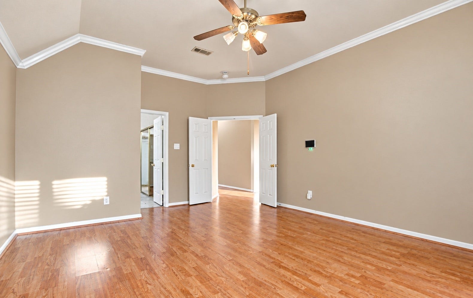 Another angle of the primary bedroom!