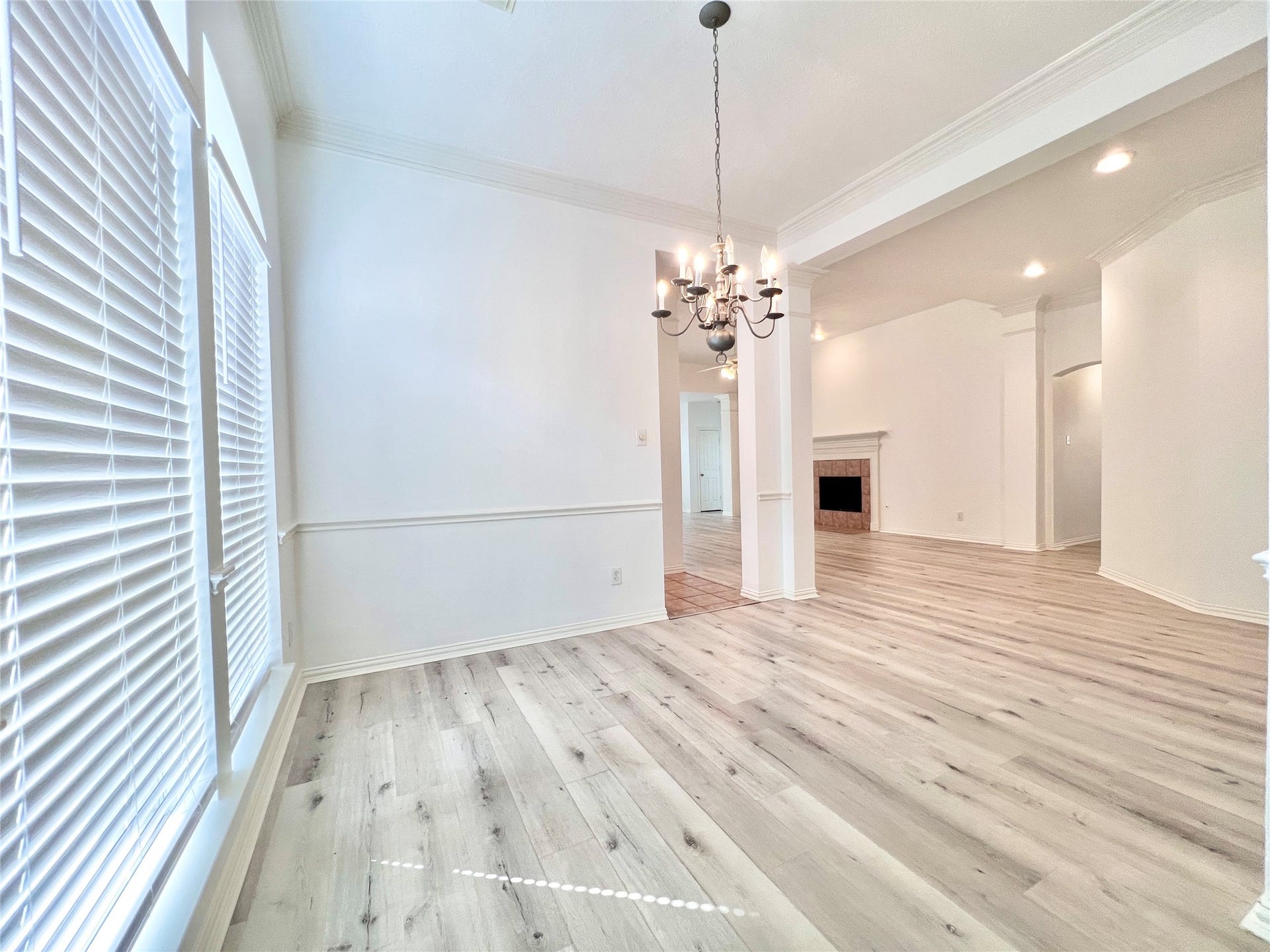 15915 Misty Heath Lane, Houston, TX 77084 View of Dining room open to living room