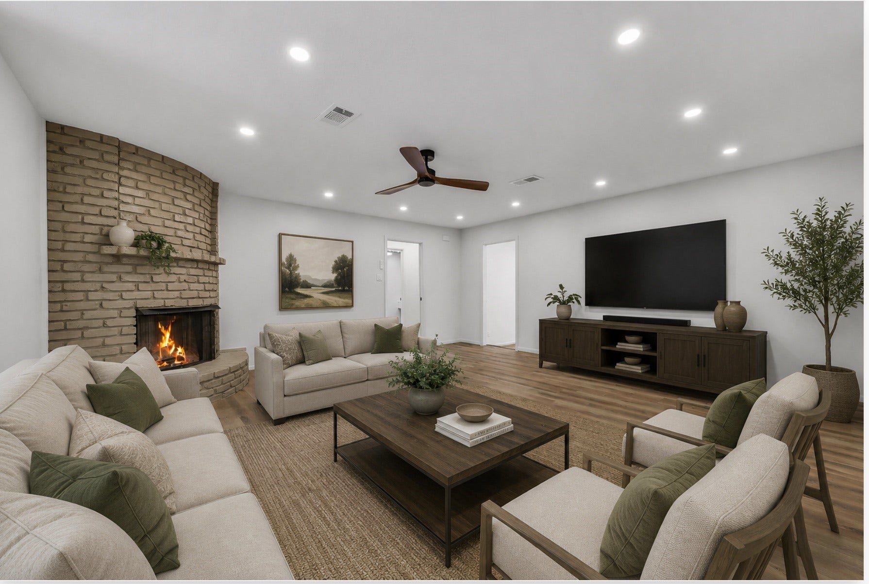1617 Wavecrest Lane, Houston, TX 77062 virtually staged