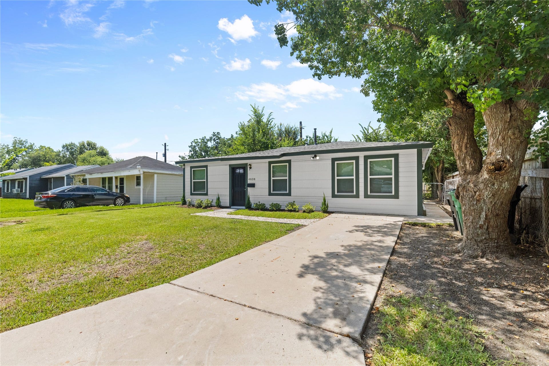 4838 Van Fleet Street, Houston, TX 77033 Welcome Home!!! Extended driveway for your parking needs.