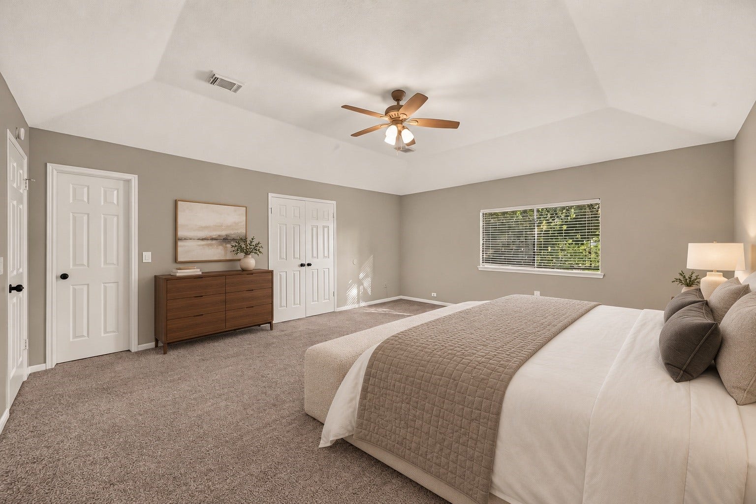 7410 Magnolia Shadows Lane, Houston, TX 77095 Primary Bedroom - Virtully Staged
