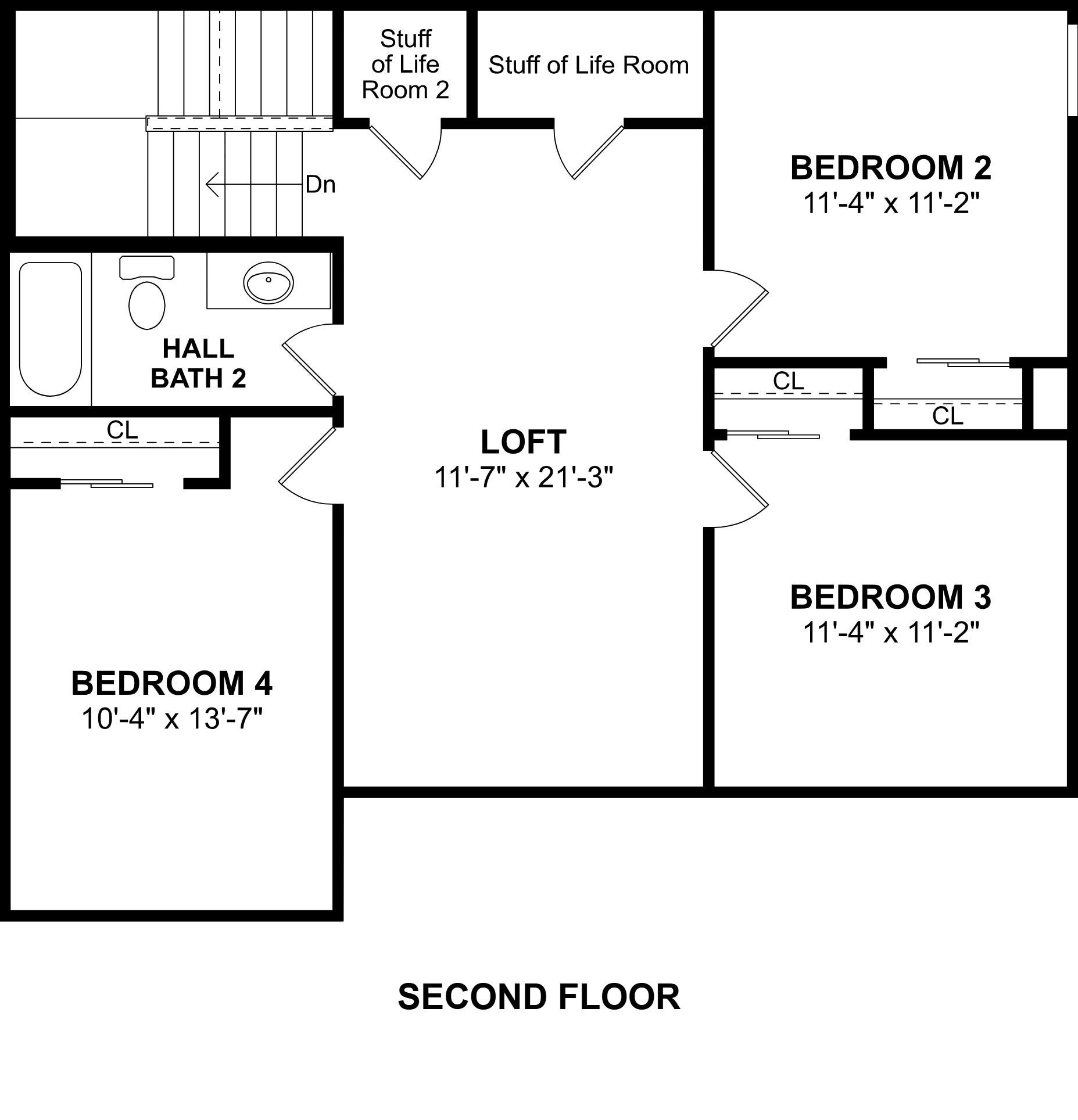 567 Day Station Drive, Dayton, TX 77535 The Tigris II floor plan by K. Hovnanian Homes. 2nd Floor shown. *Prices, plans, dimensions, features, specifications, materials, and availability of homes or communities are subject to change without notice or obligation.