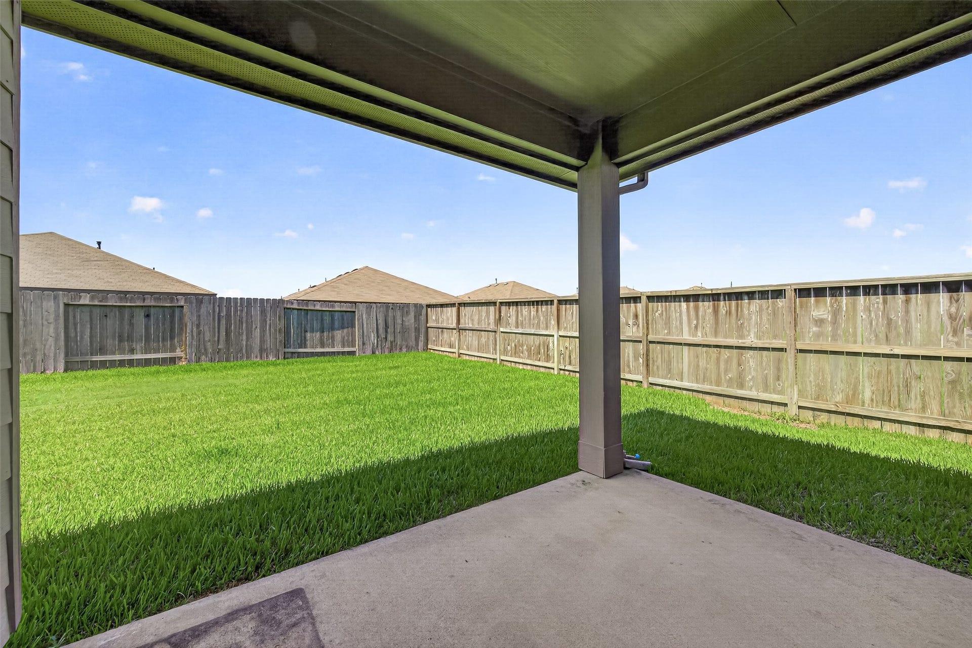 3002 Lightles Manor Court, Katy, TX 77494 Covered patio to entertain friends and family year round.