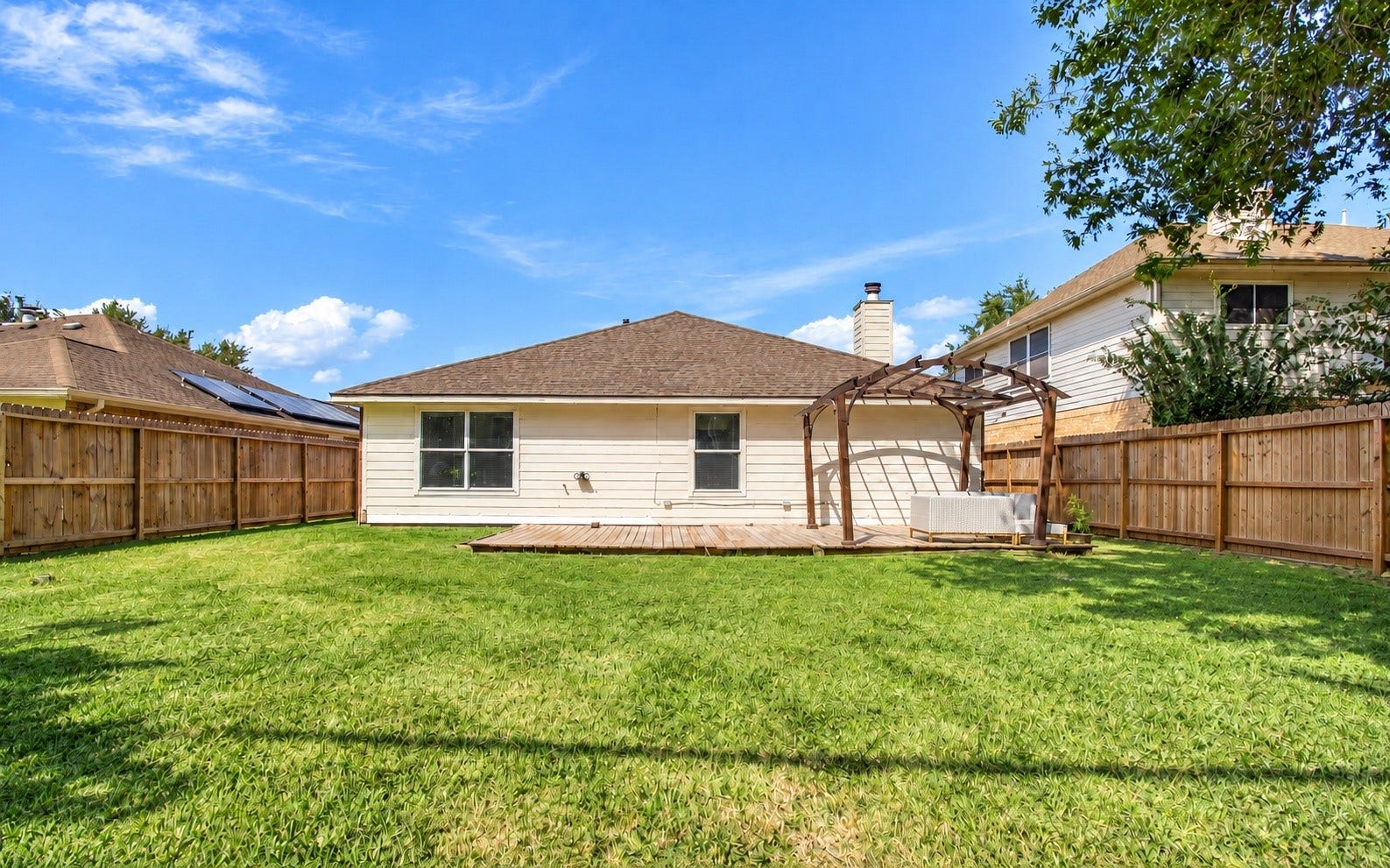 5226 Chasewood Drive, Bacliff, TX 77518 The exterior of the home!
