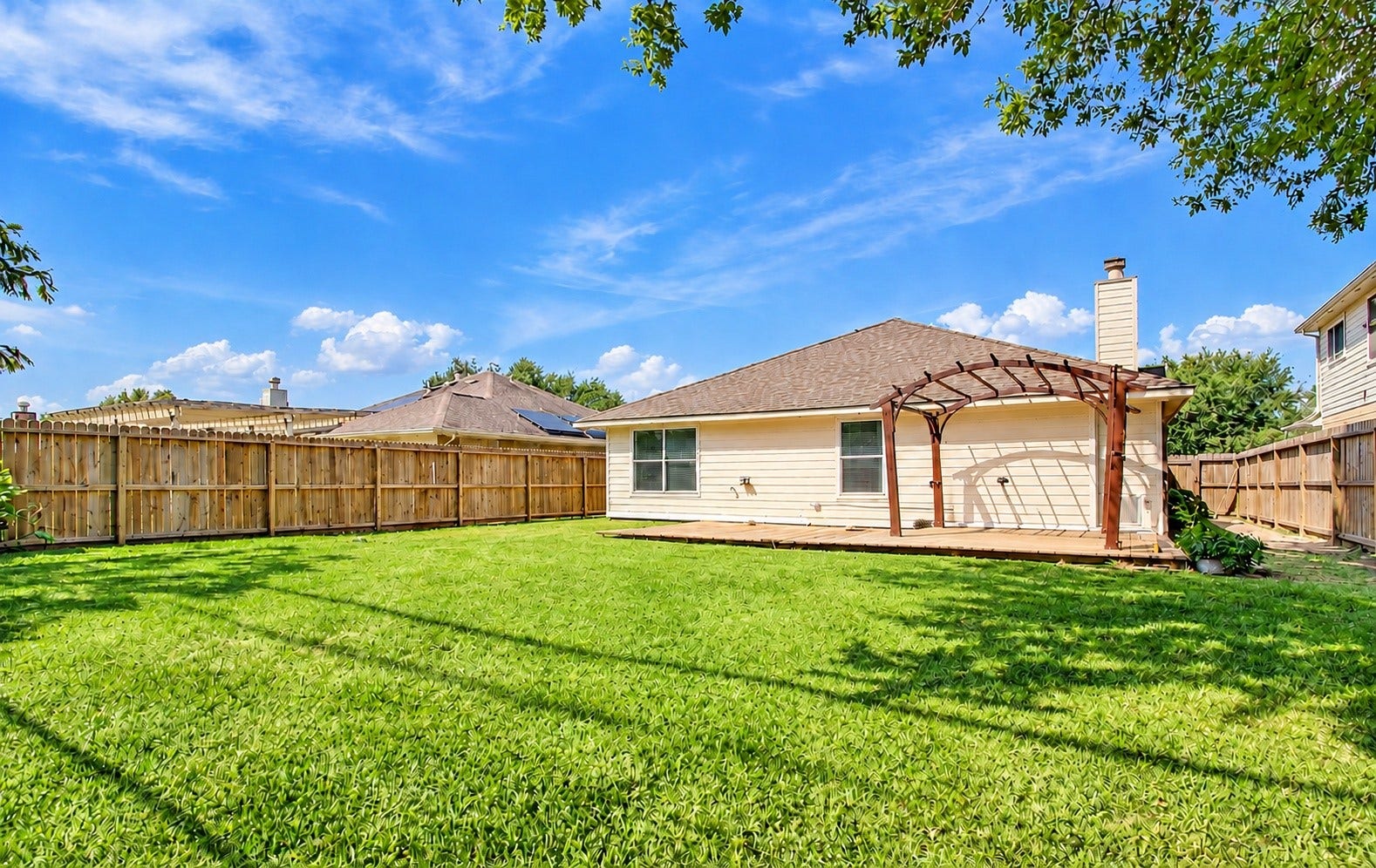 5226 Chasewood Drive, Bacliff, TX 77518 The exterior of the home!