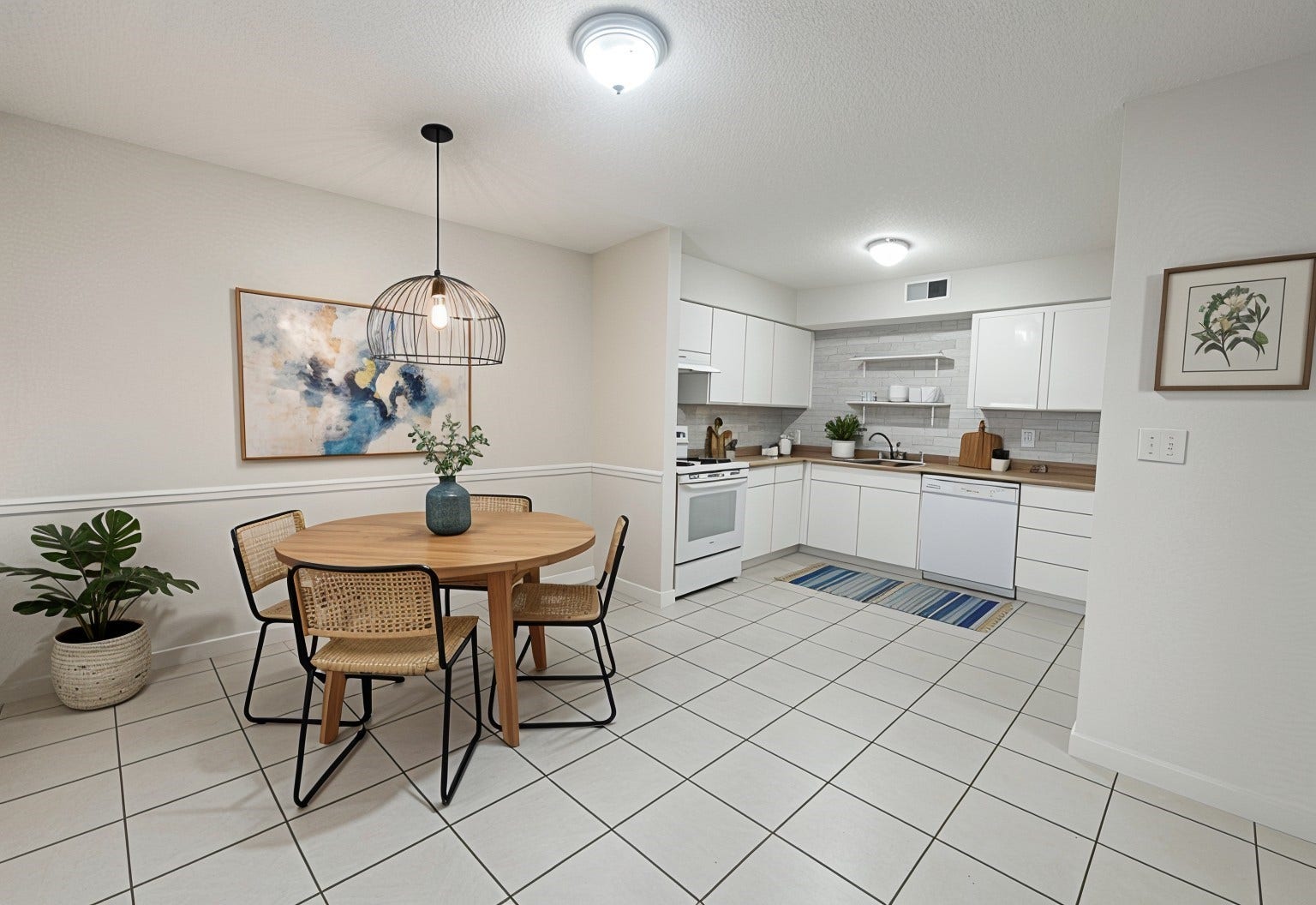 12023 Greenwood Forest Drive, #B, Houston, TX 77066 AI Staged Photo