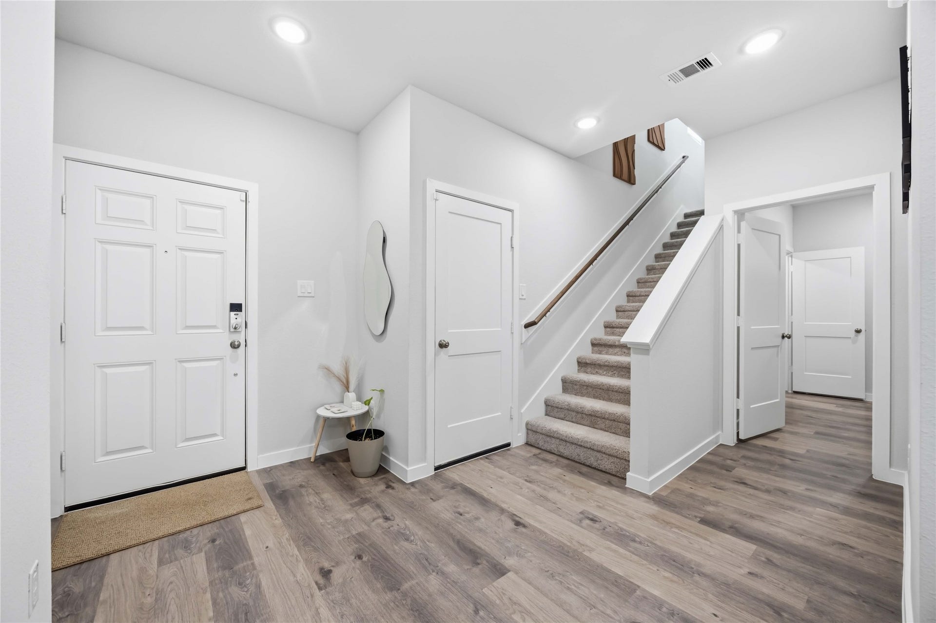 Luxury Vinyl Plank Flooring on the First Floor