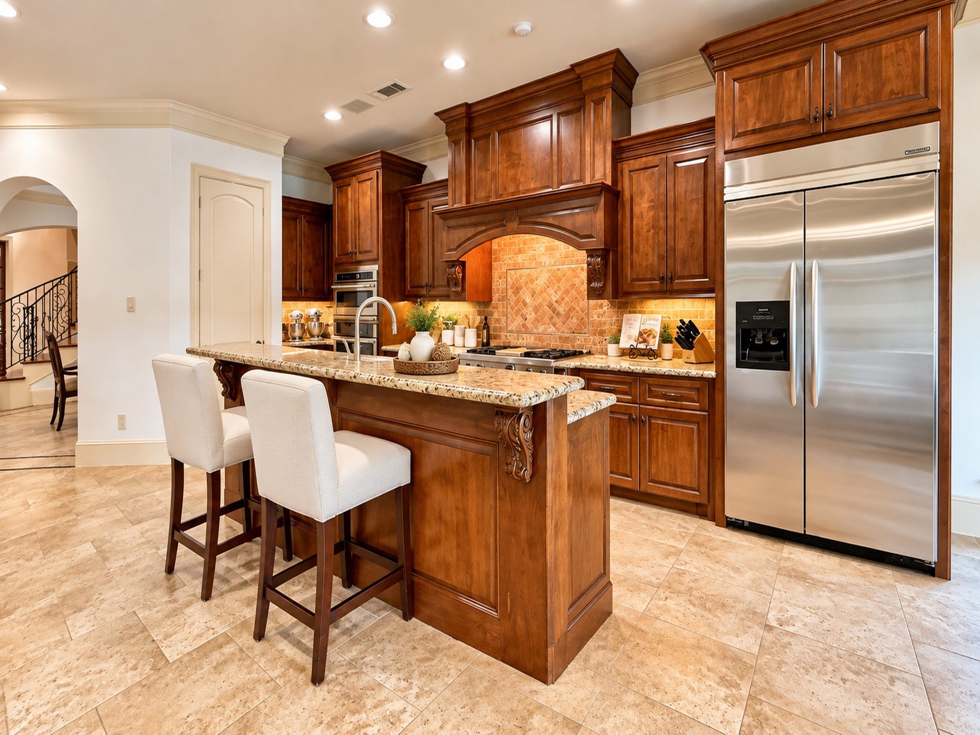 25207 Hideaway Run Drive, Spring, TX 77389 Undermount lighting & tons of storage space