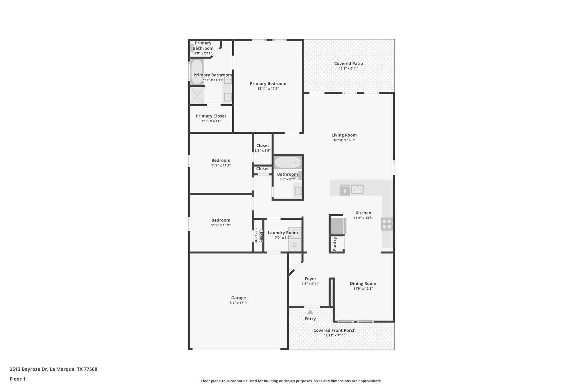 2513 Bayrose Drive, La Marque, TX 77568 2513 Bayrose Drive, La Marque, TX 77568