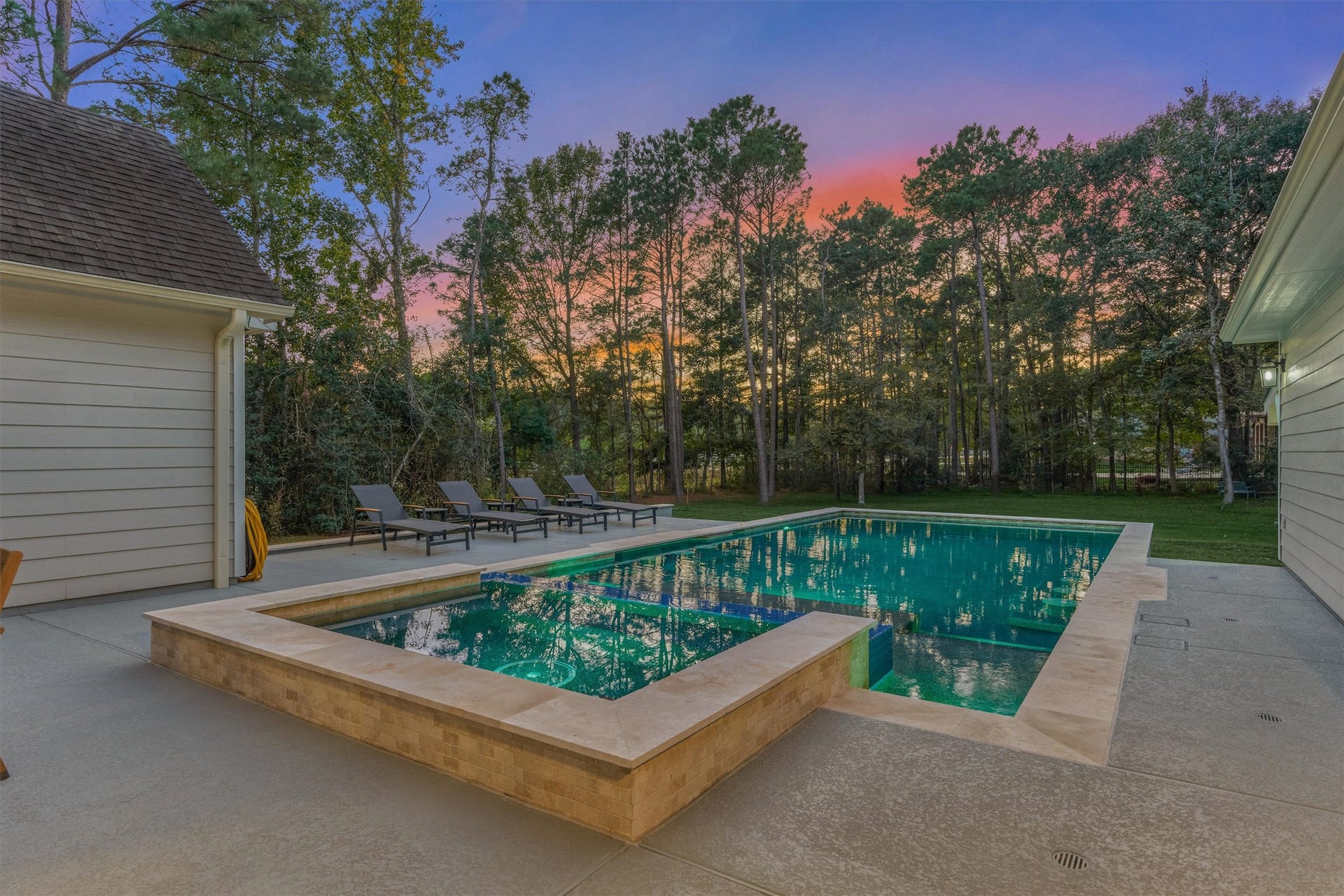 11632 Prince Andrew Court, Montgomery, TX 77316 Custom Smart Pool & Spa Completed in 2025.