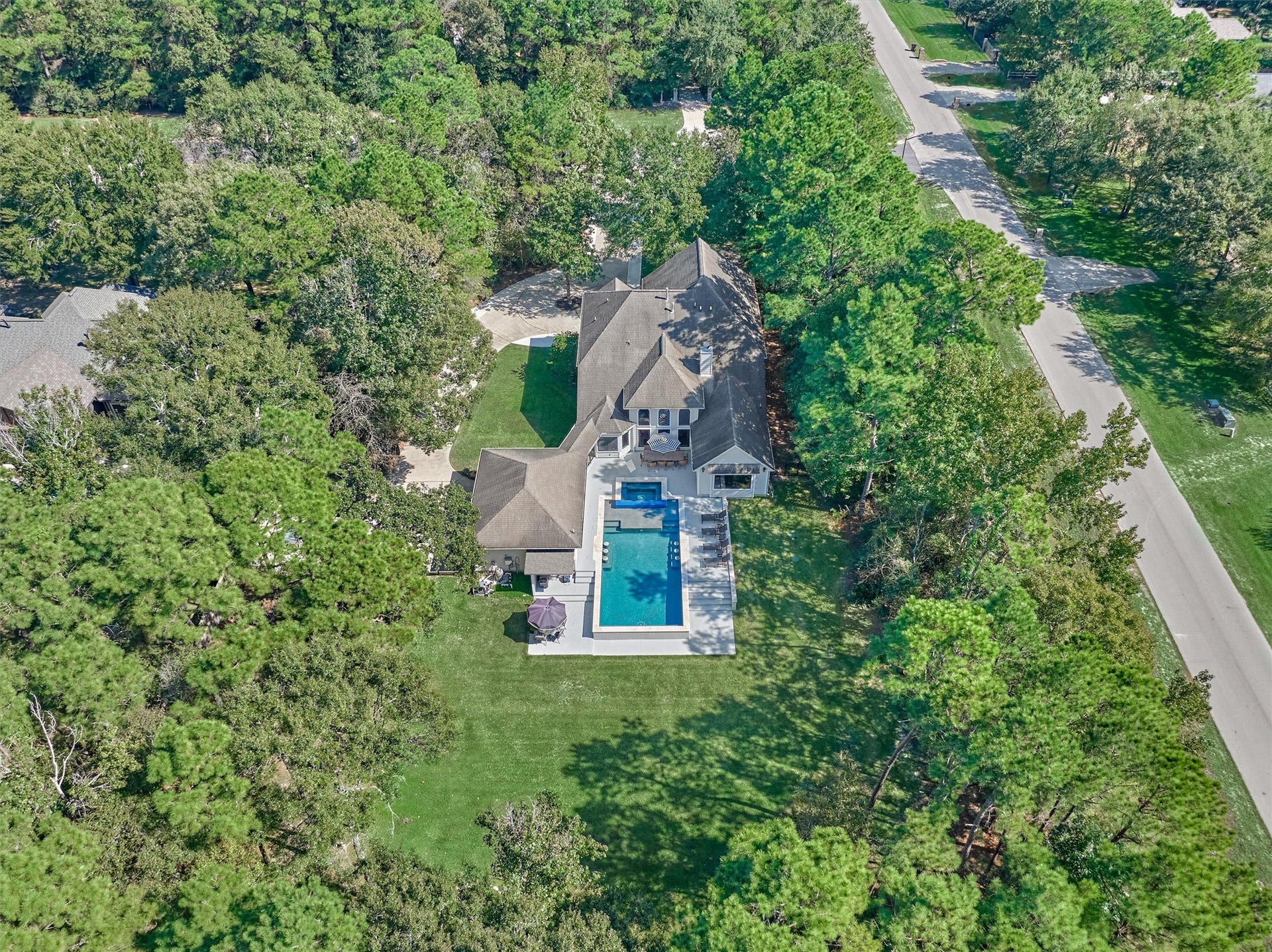 11632 Prince Andrew Court, Montgomery, TX 77316 Private luxury awaits!