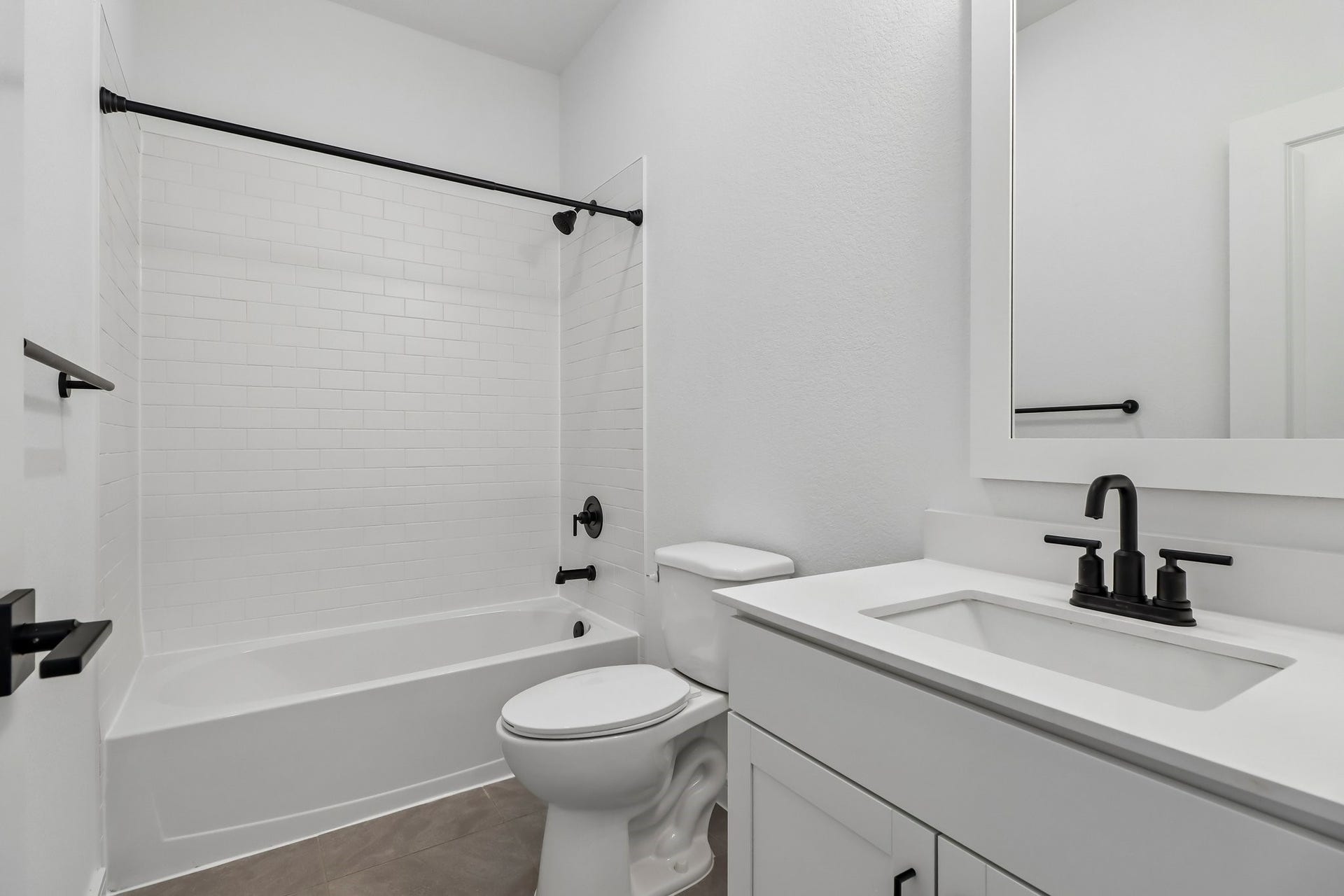Hall bath
