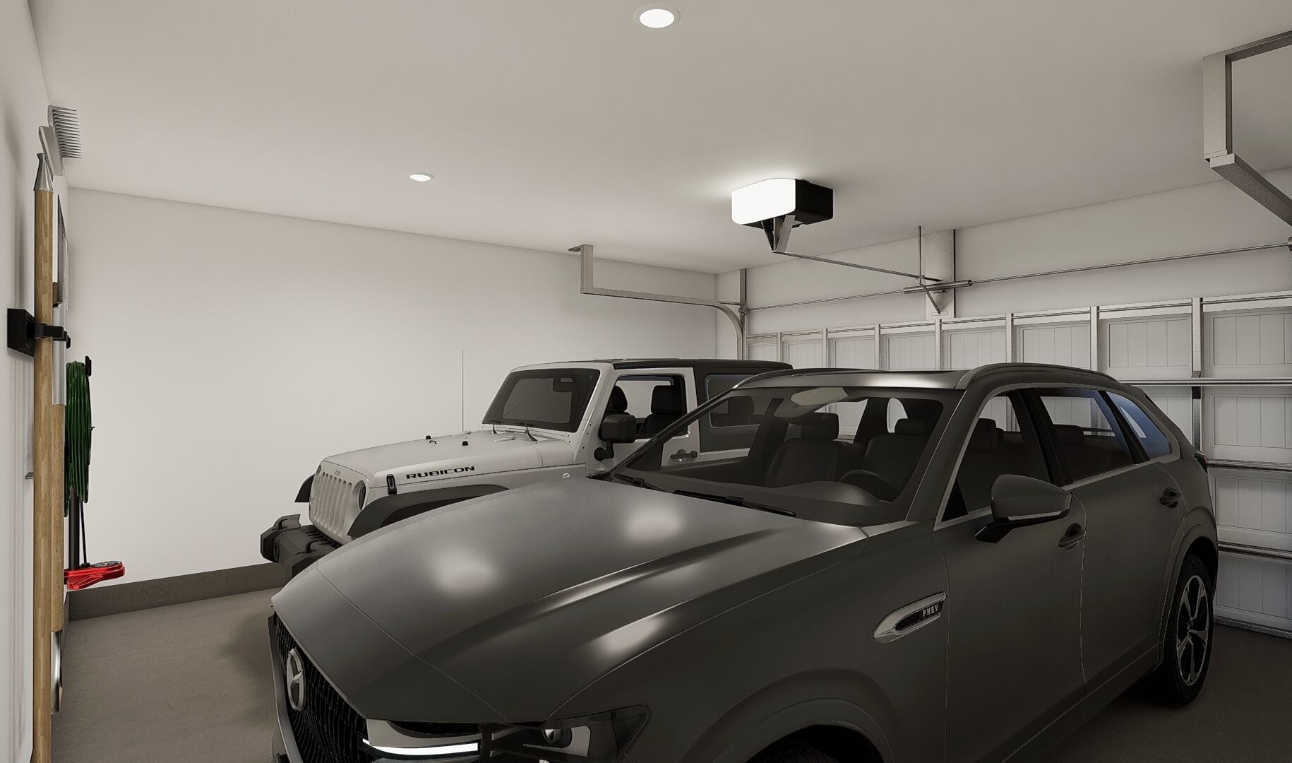 2 car garage (*Artist rendering used for illustration purposes only.)