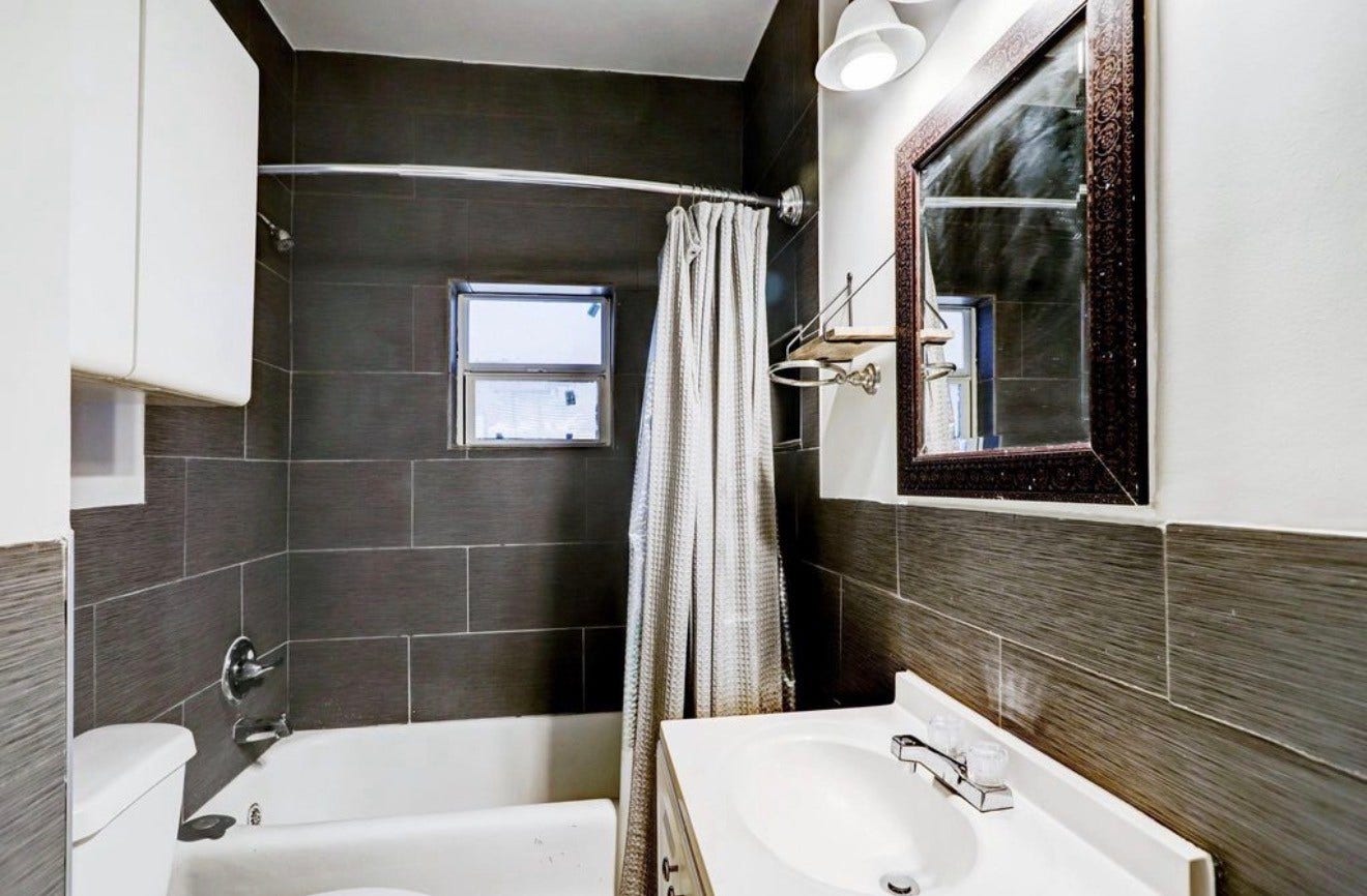 Each unit has an updated bathroom with a tub/shower combo.