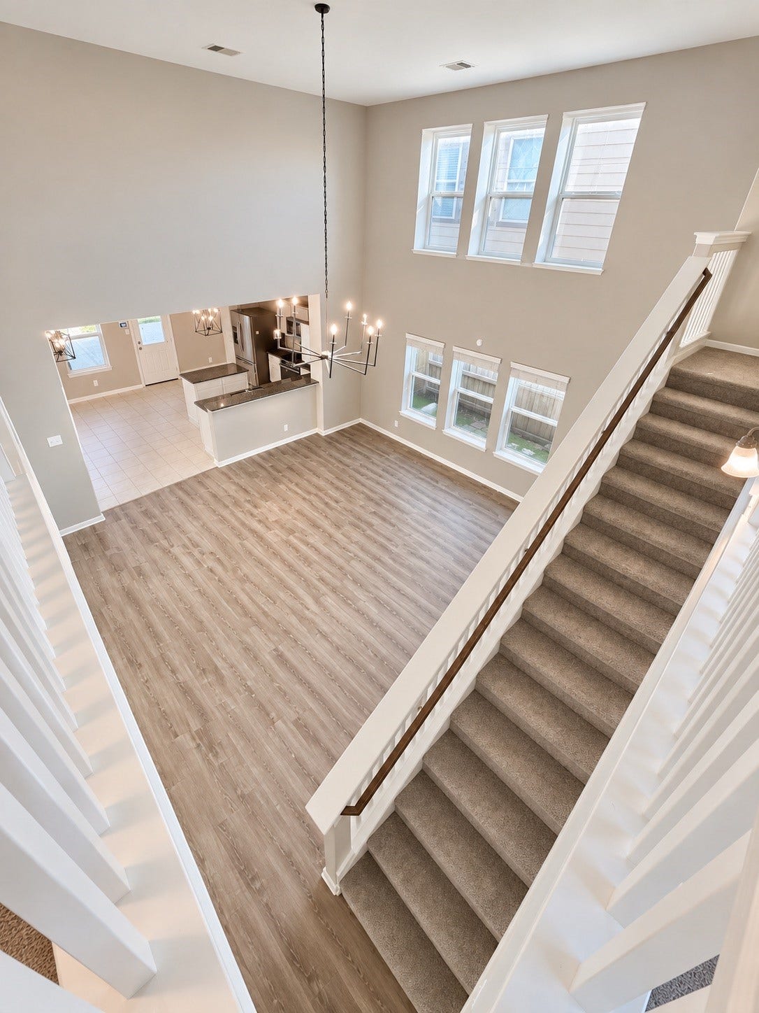 VIEW FROM SECOND FLOOR