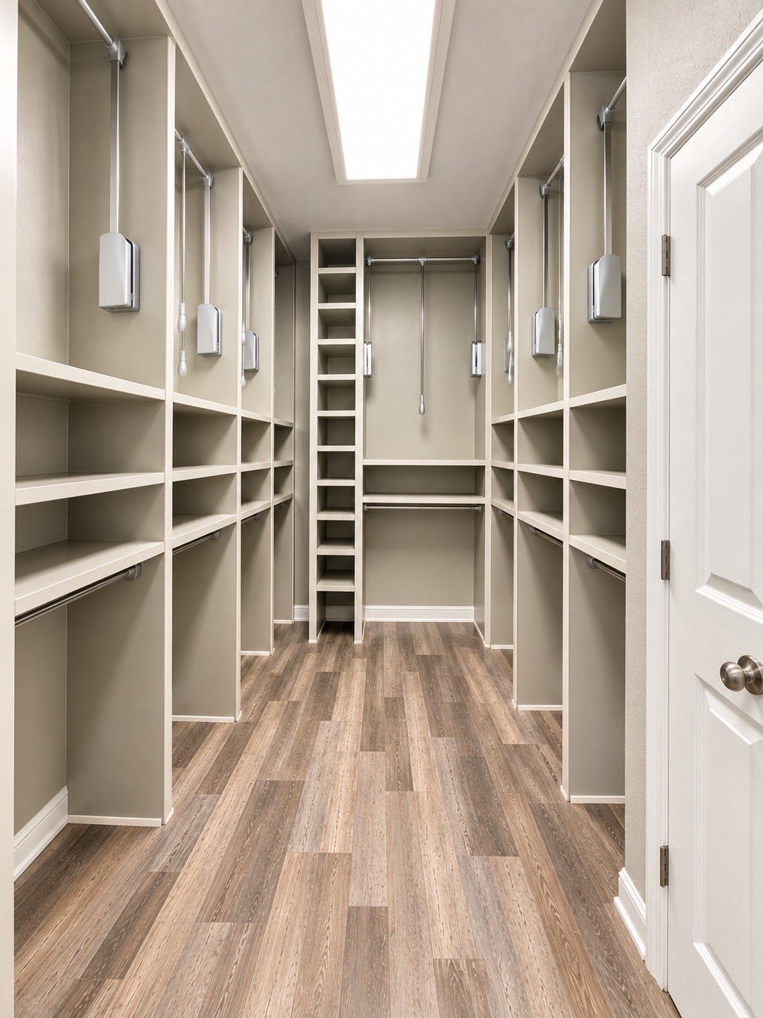 PRIMARY CUSTOM BUILT CLOSET