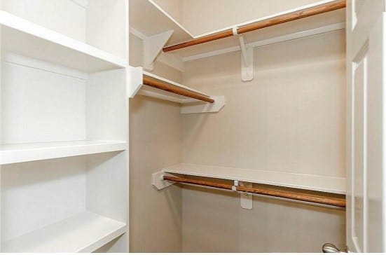 56 Woodland Hills Drive, #B, Conroe, TX 77303 two walk in closets for each bedroom