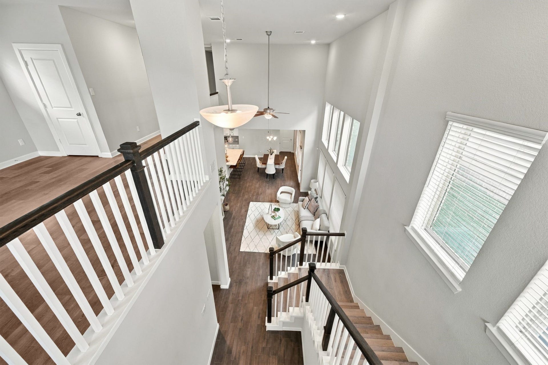 27022 Brighton Valley Way SW, Katy, TX 77494 Two stories, one open conversation from the top of the stairs to the front door.