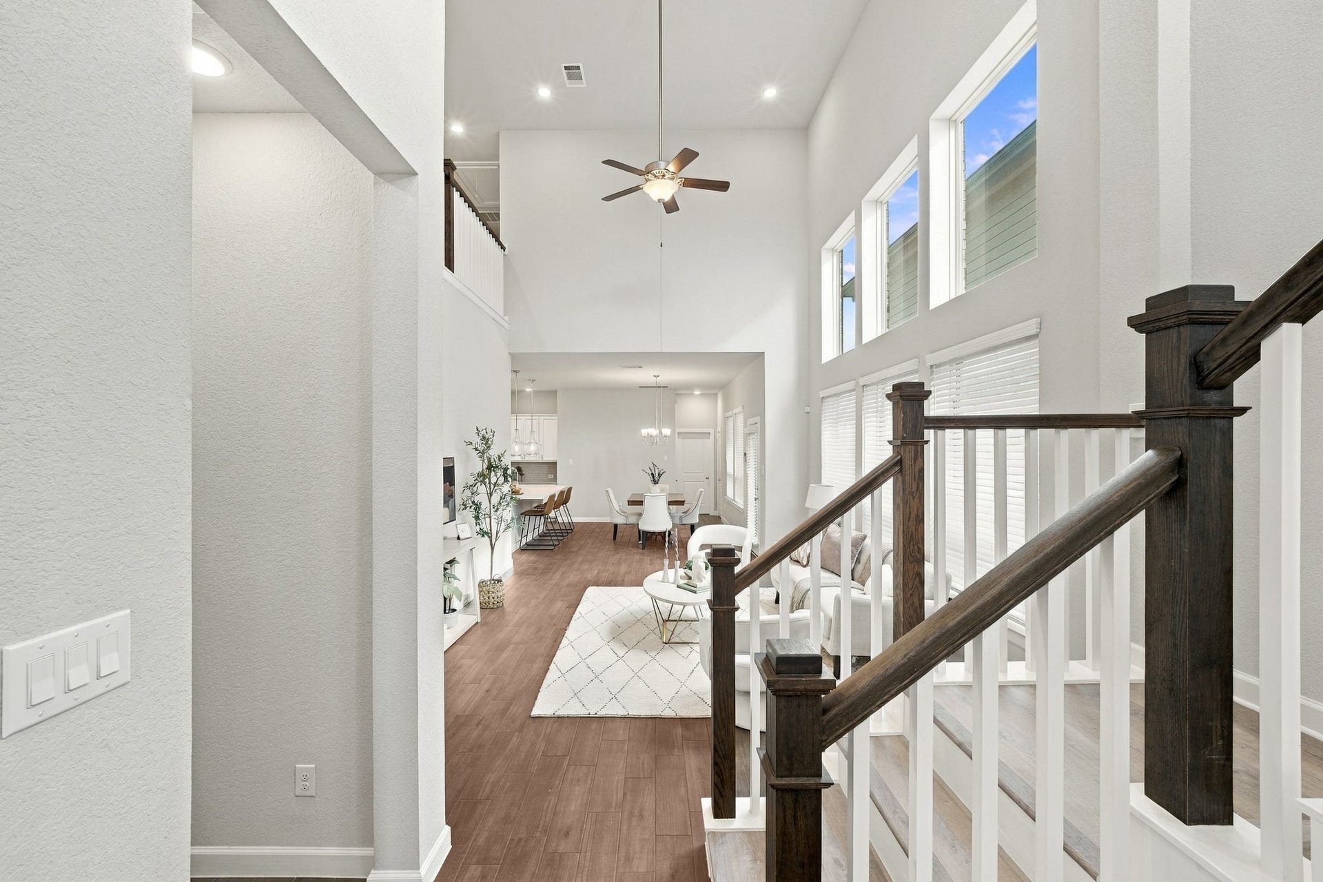 27022 Brighton Valley Way SW, Katy, TX 77494 One clean sightline from entry to living to dining. This is how families actually live.