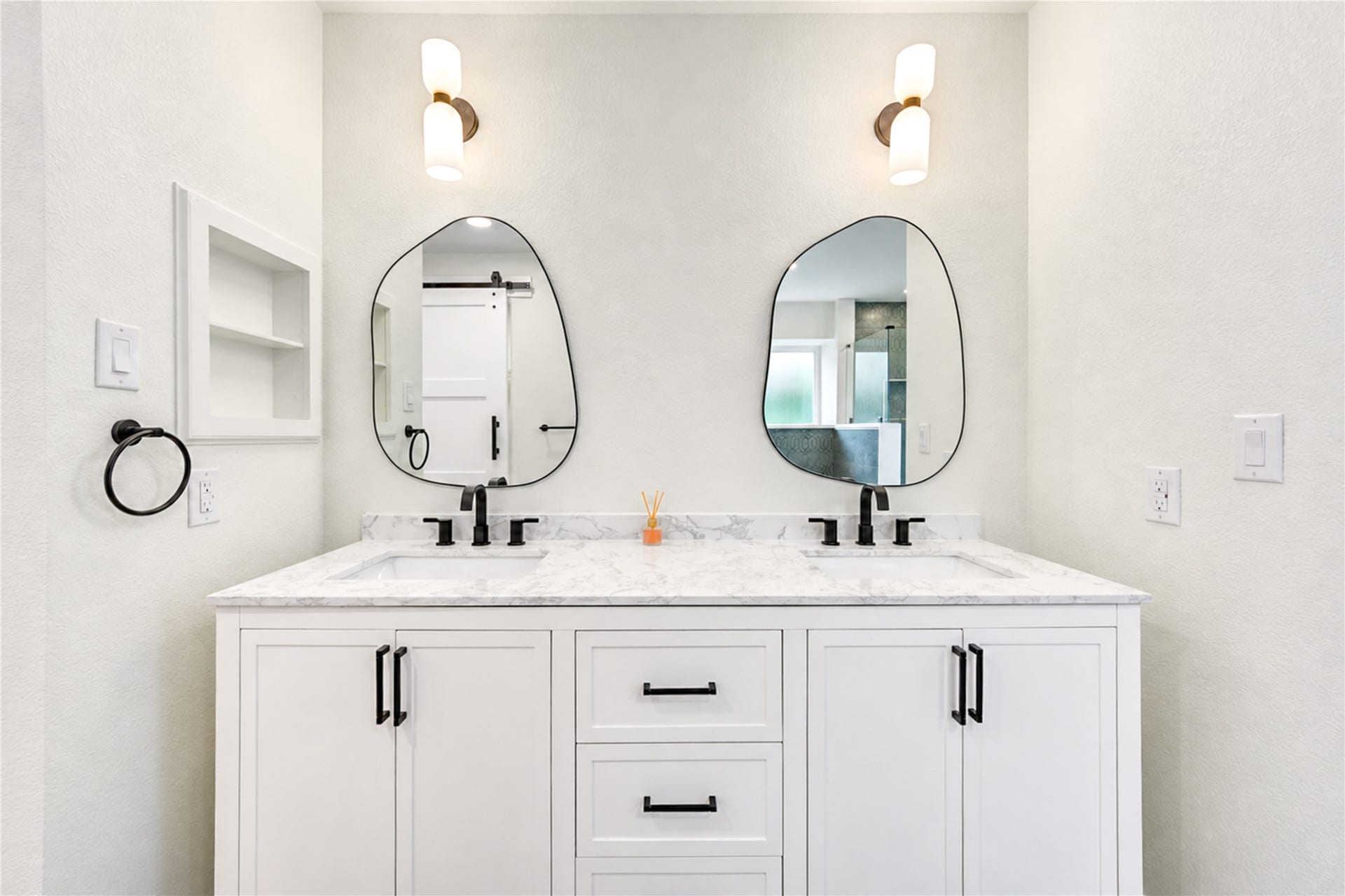 72" double vanity