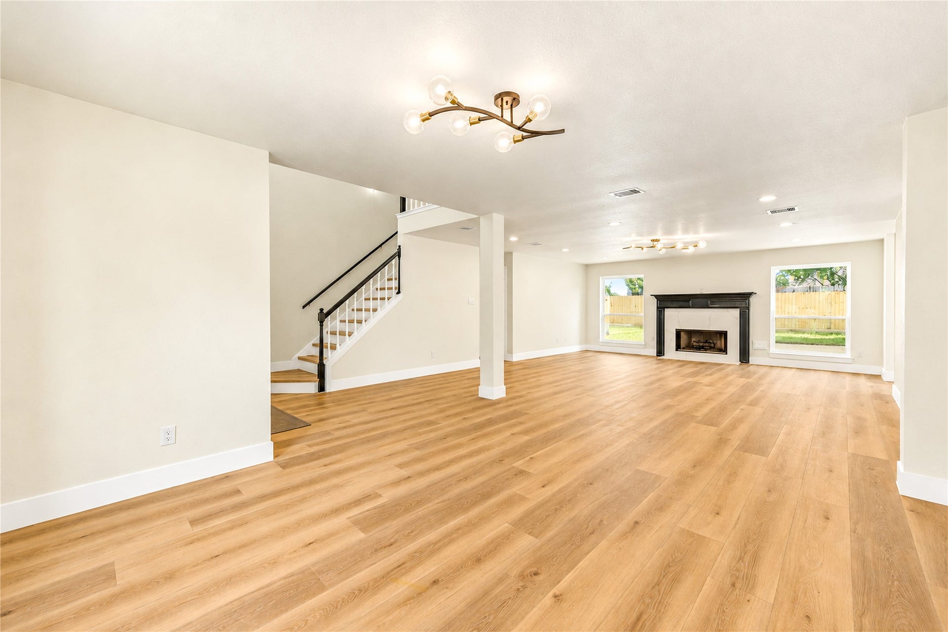 Spacious main living area