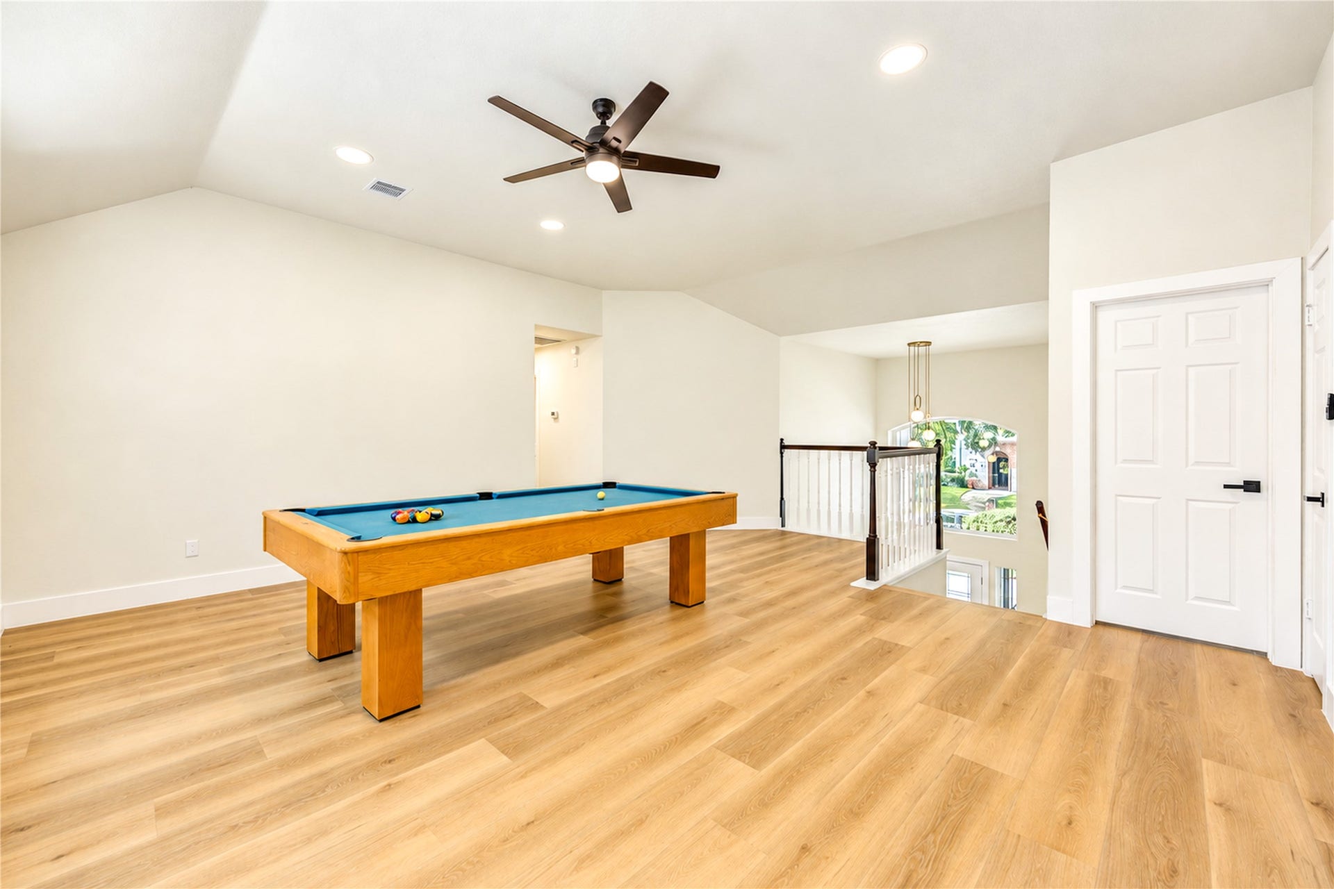 Upstairs family area
